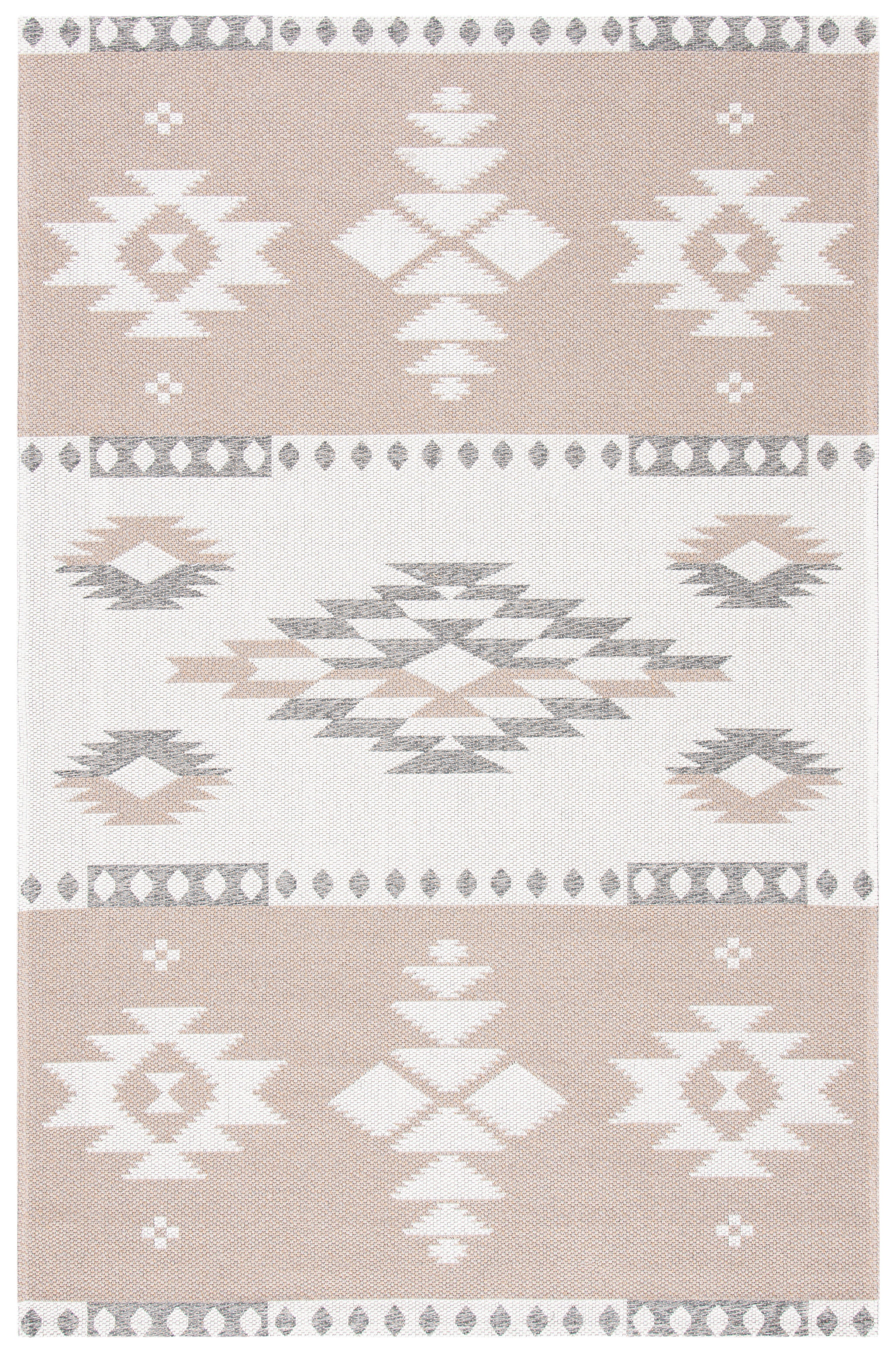Safavieh Augustine Southwestern 5' x 7'7" Area Rug, Taupe/Cream, large