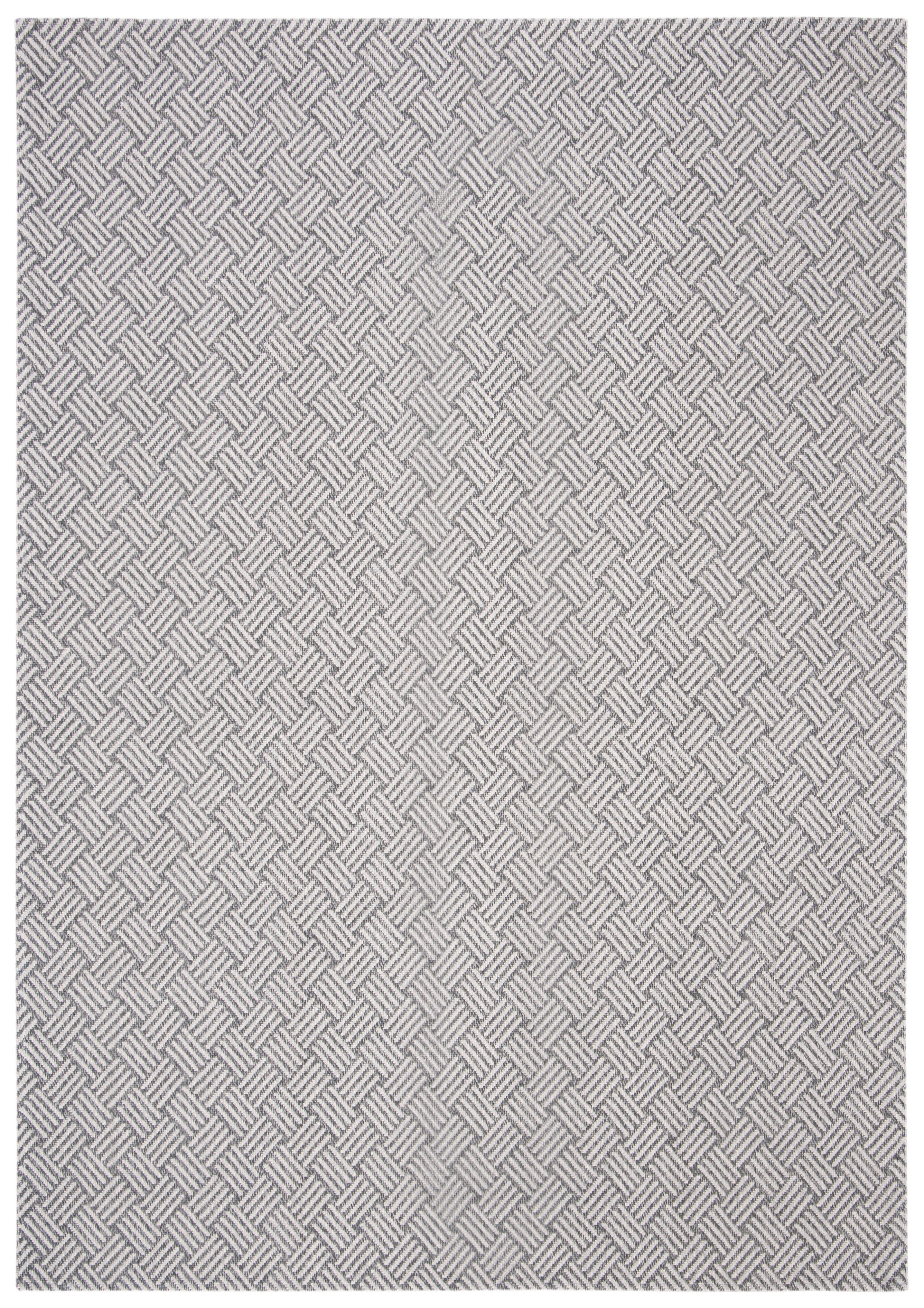 Safavieh Augustine Striped 5' x 7' Area Rug, Black/Light Gray, large