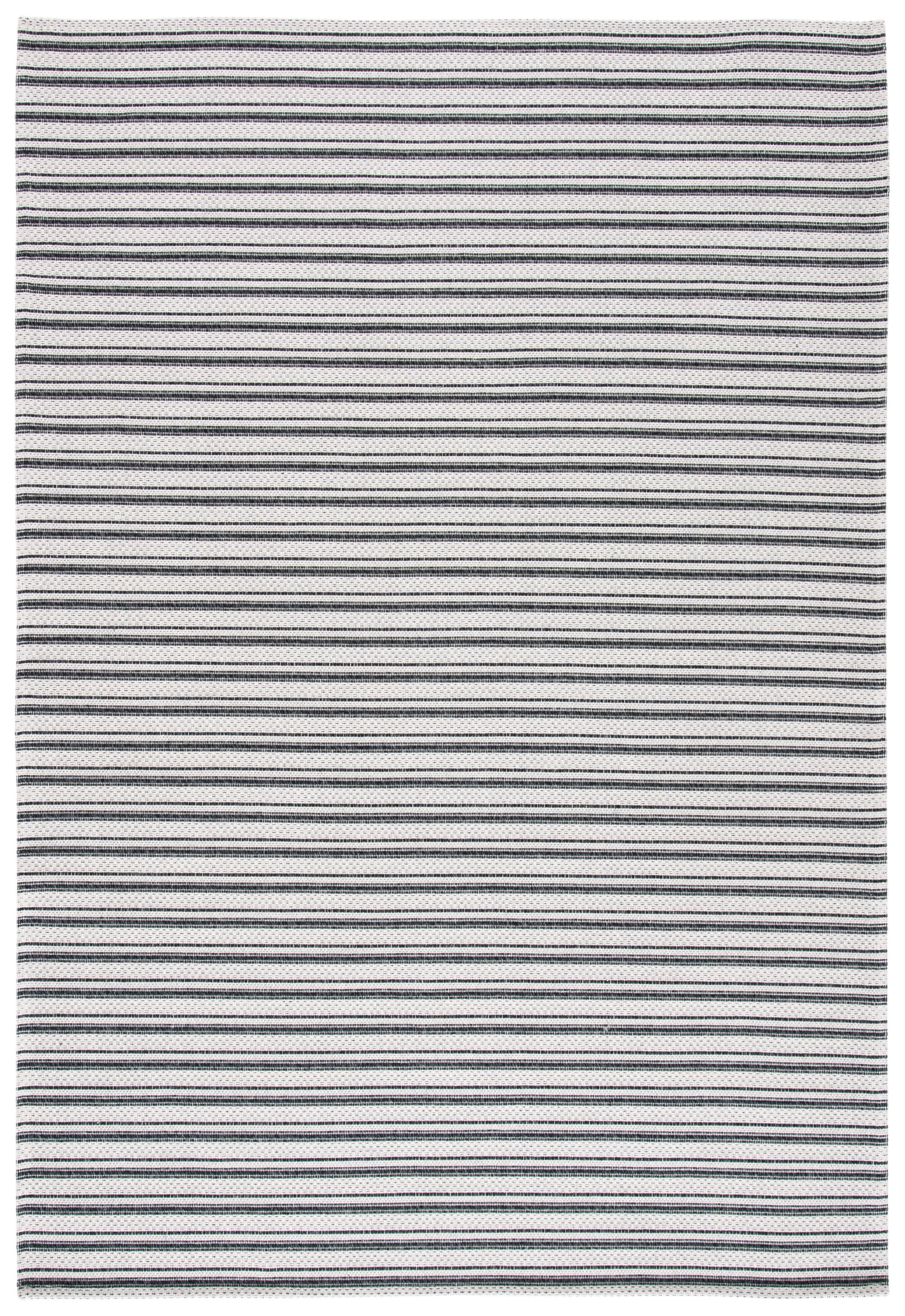 Safavieh Augustine Striped 4' x 6' Area Rug, Black/Light Gray, large