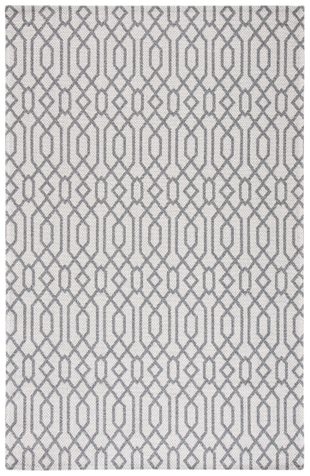 Safavieh Augustine Trellis 4' x 6' Area Rug, Anthracite/Light Gray, large
