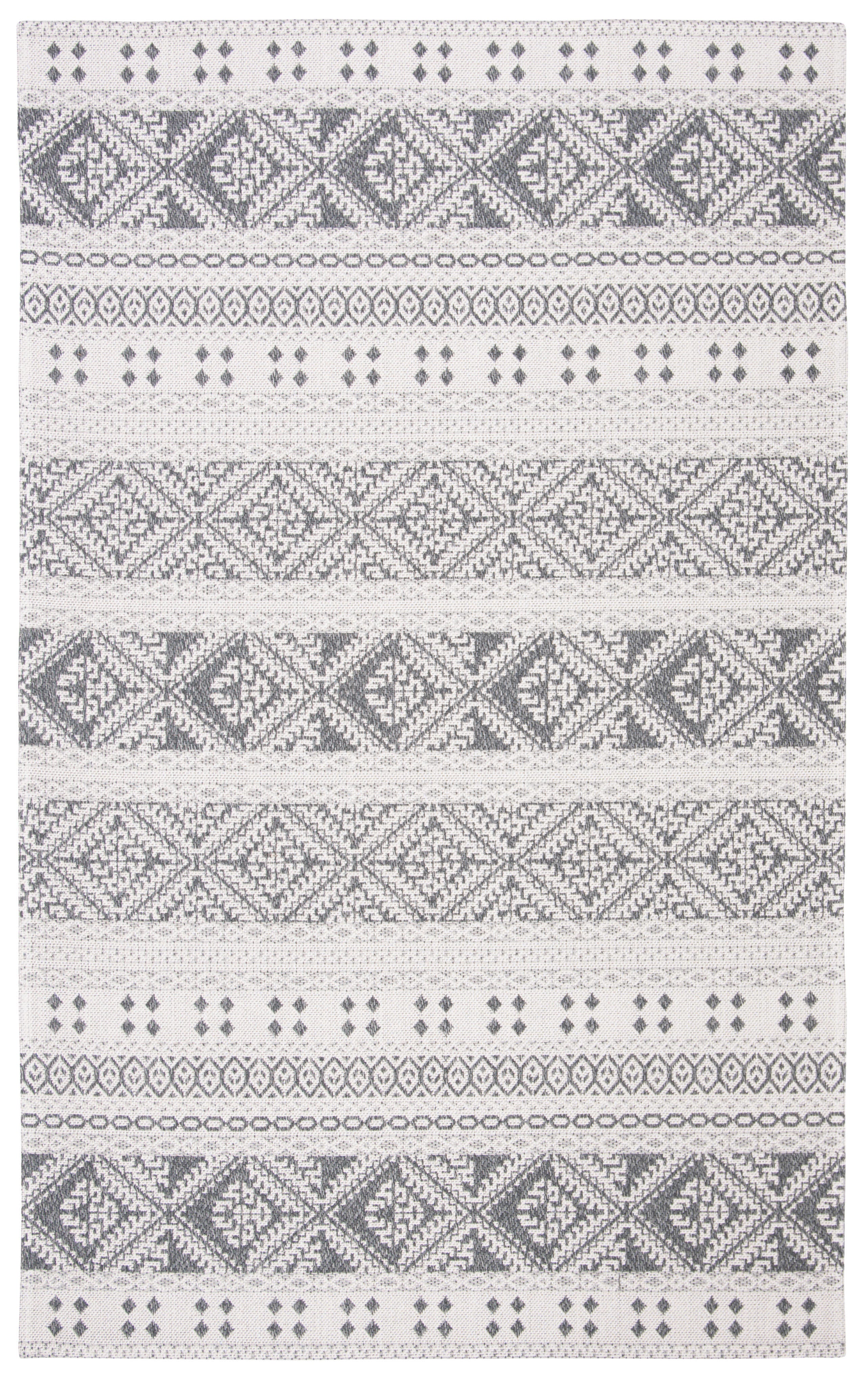 Safavieh Augustine 4' x 6' Area Rug, Anthracite/Cream, large