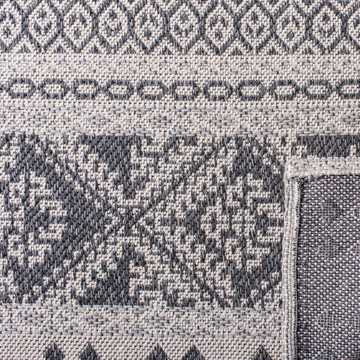 Safavieh Augustine 2' x 8' Runner Rug, Anthracite/Cream, large