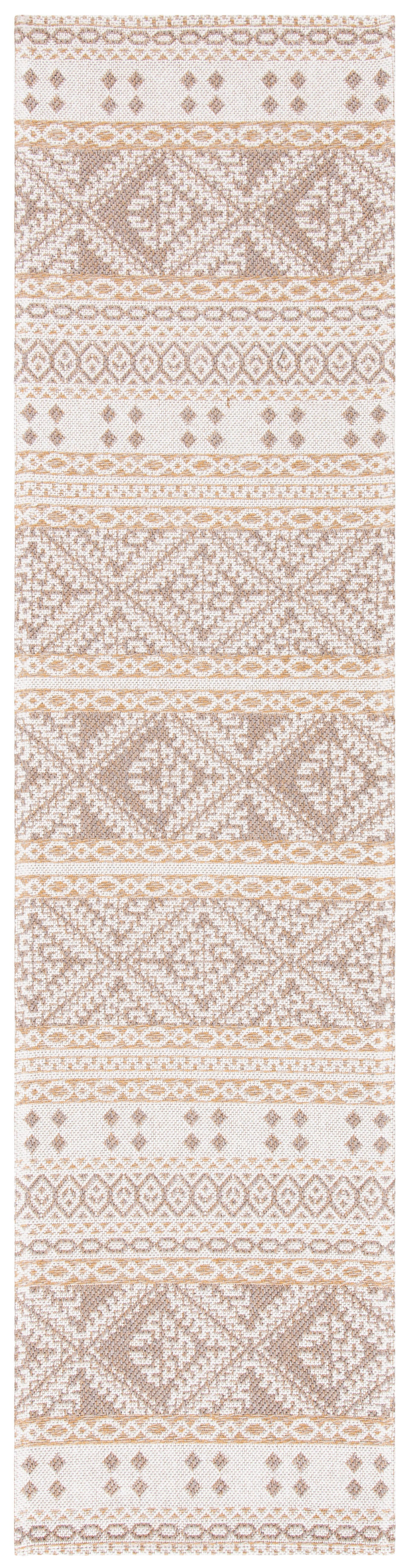 Safavieh Augustine 2' x 8' Runner Rug, Taupe/Cream, large