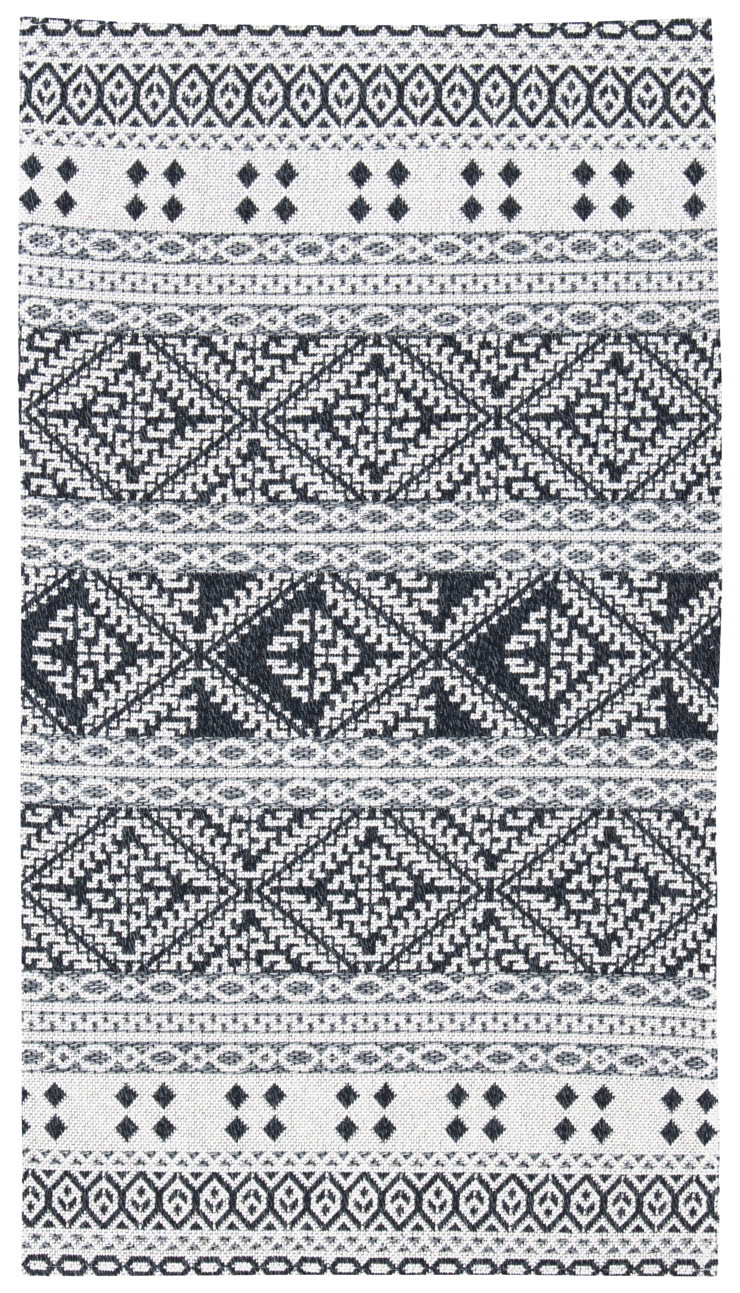 Safavieh Augustine 2'10" x 5' Area Rug, Black/Cream, large