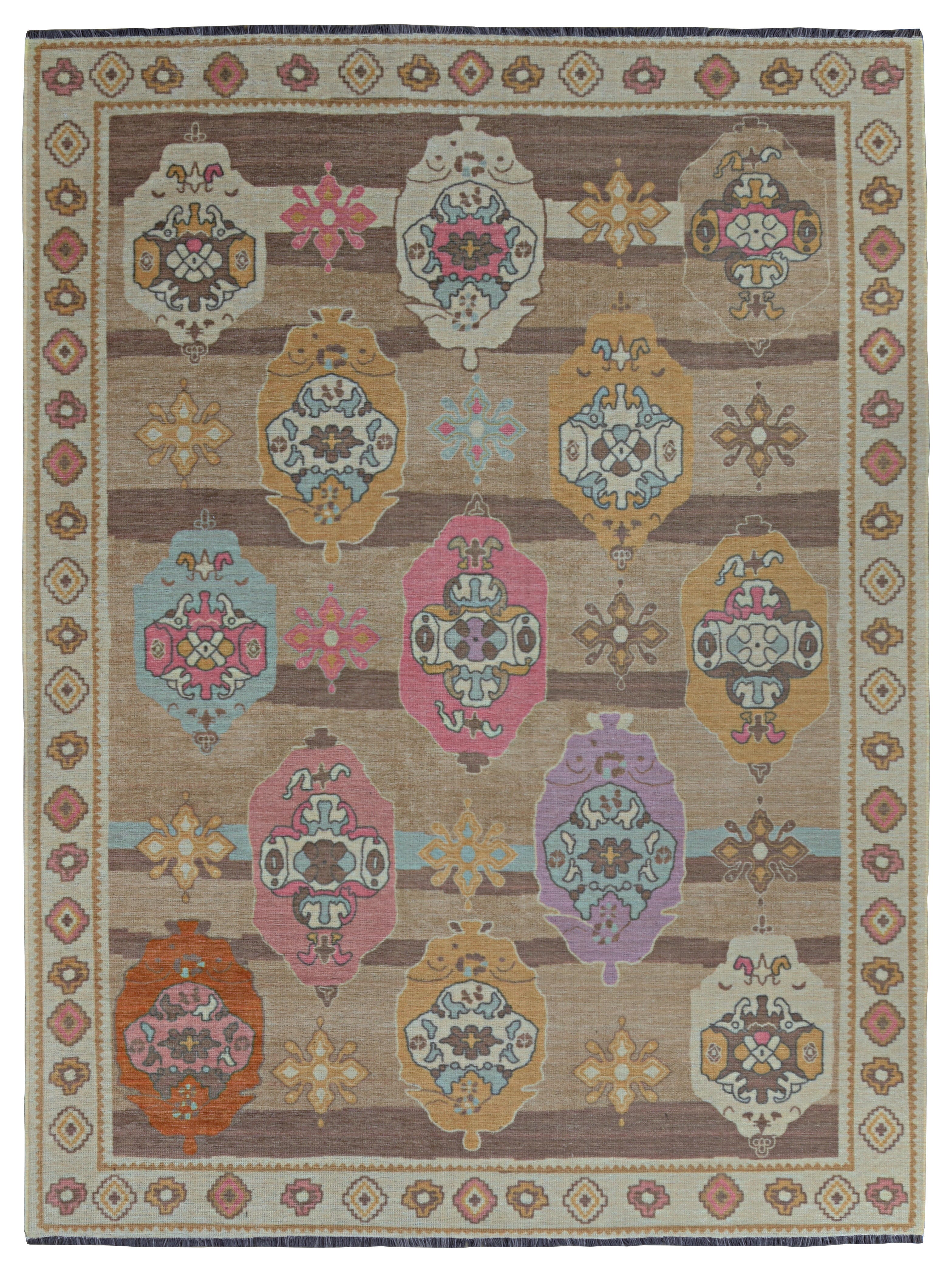 Linon Lana Adana 5' X 7' Area Rug, Brown, large