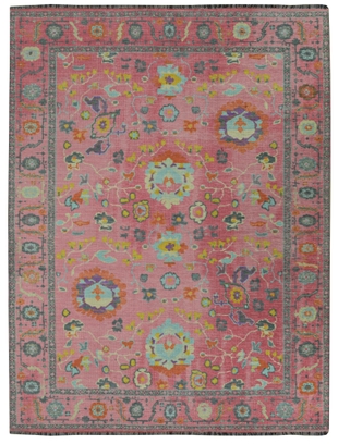 Linon Lana Aydin 3' X 5' Accent Rug, Pink, large