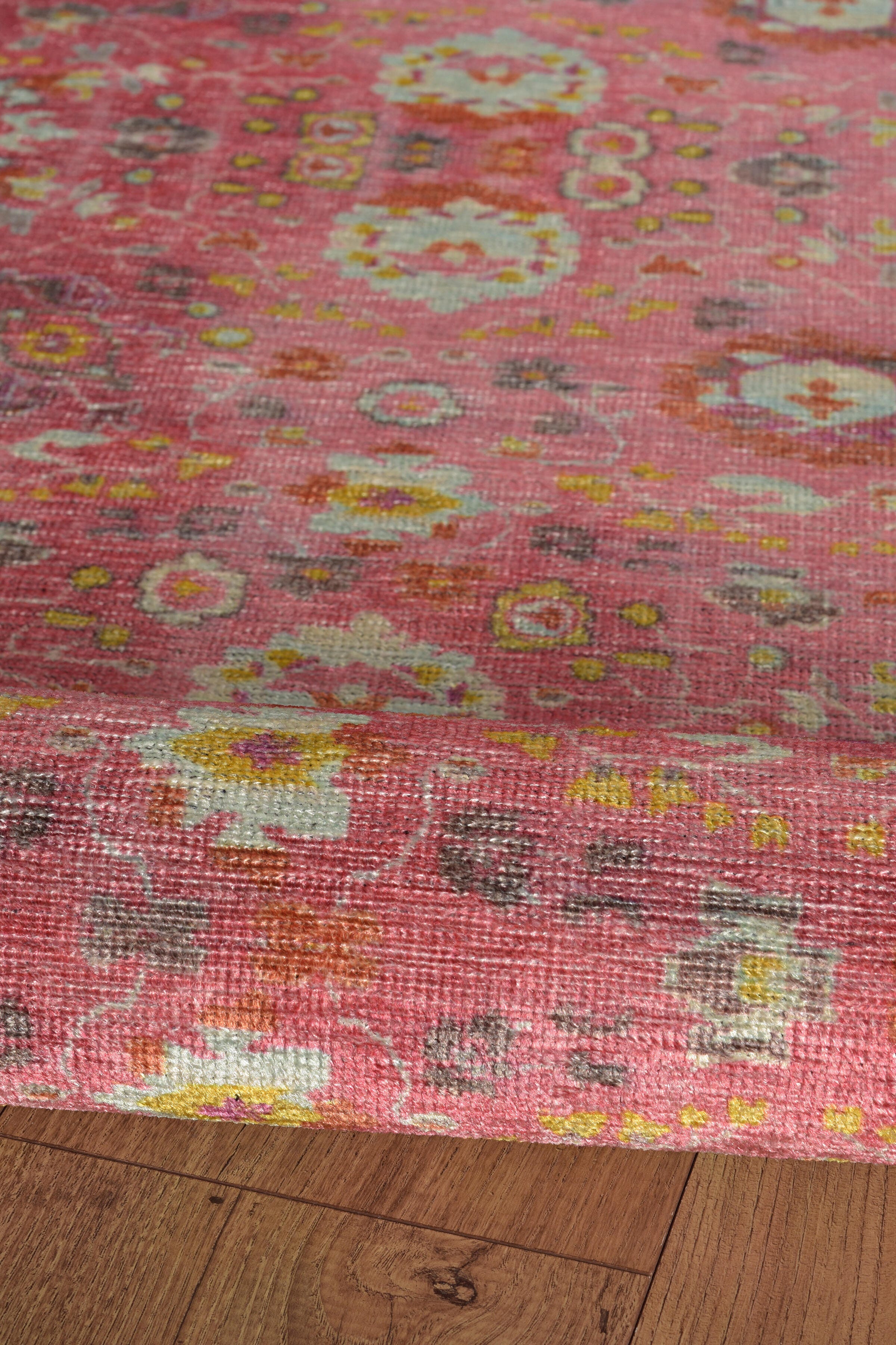 Linon Lana Aydin 5' X 7' Area Rug, Pink, large