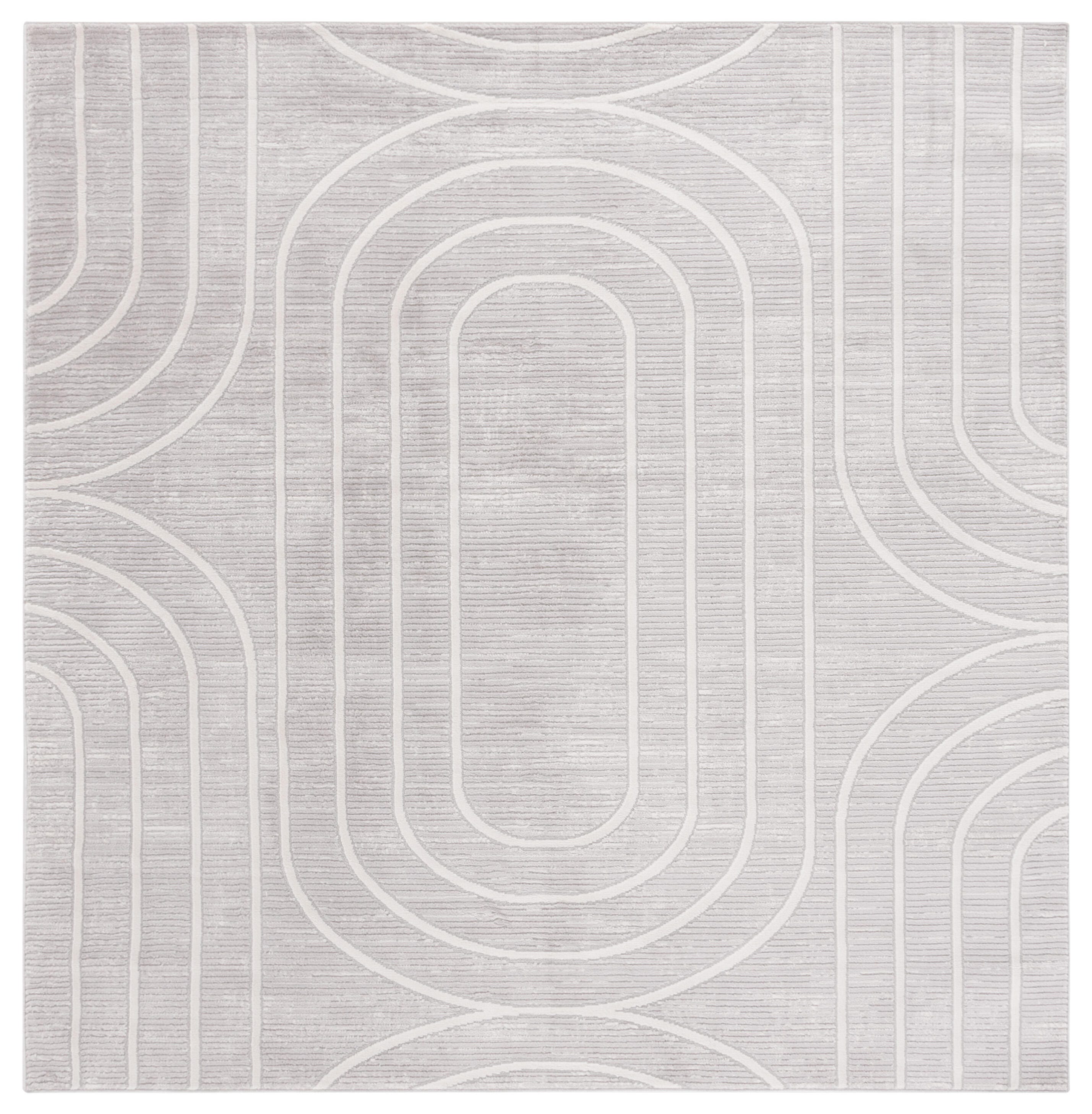 Safavieh Archway 6' 7" x 6' 7" Square Area Rug, Gray/Light Gray, large
