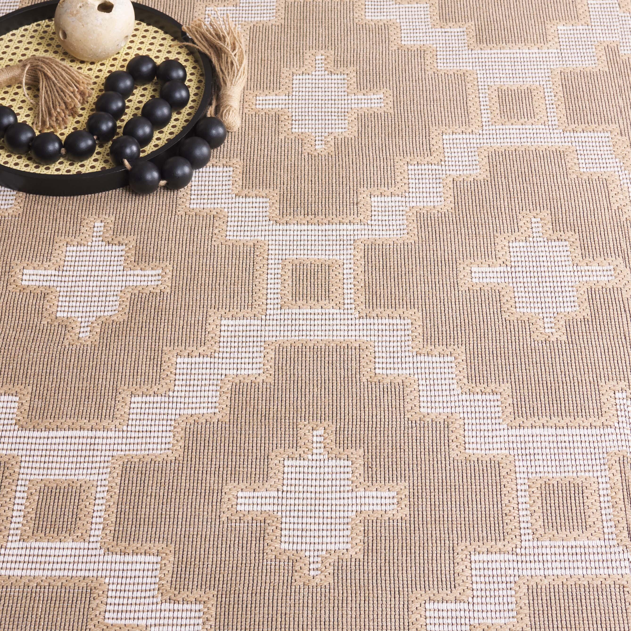 Safavieh Aspect 5' 3" x 7' 6" Area Rug, Natural/Ivory, large