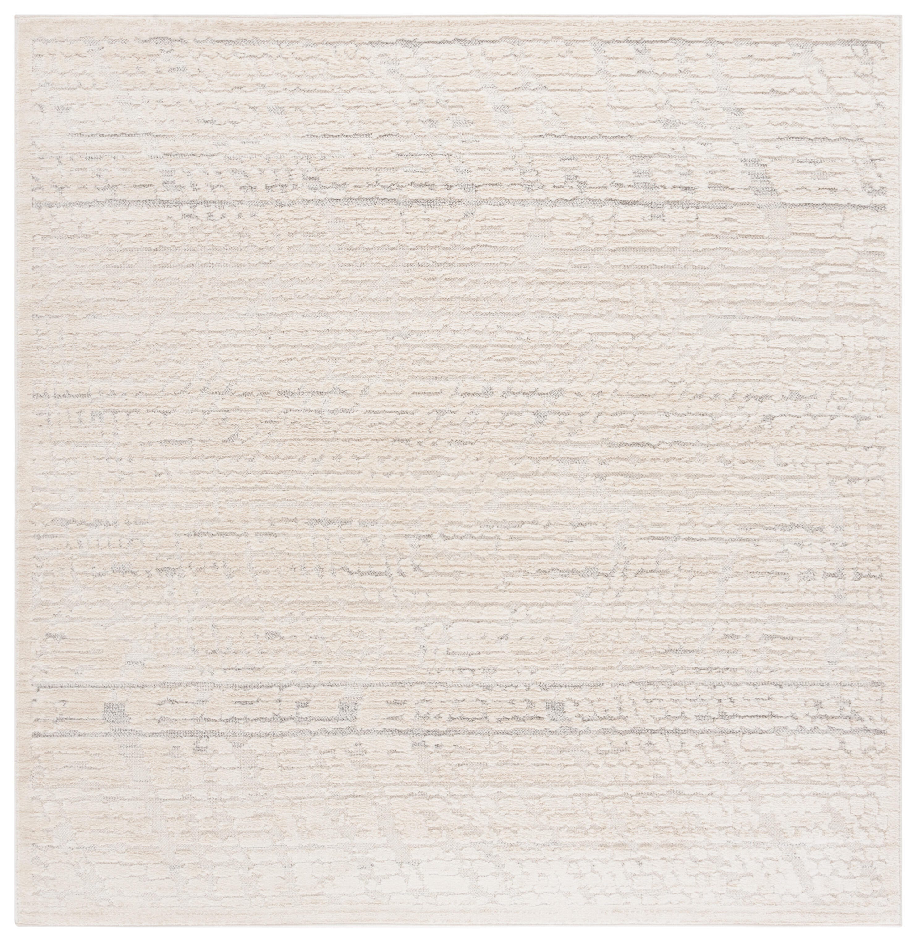 Safavieh Elmhurst 6' 7" x 6' 7" Square Area Rug, Ivory/Gray, large