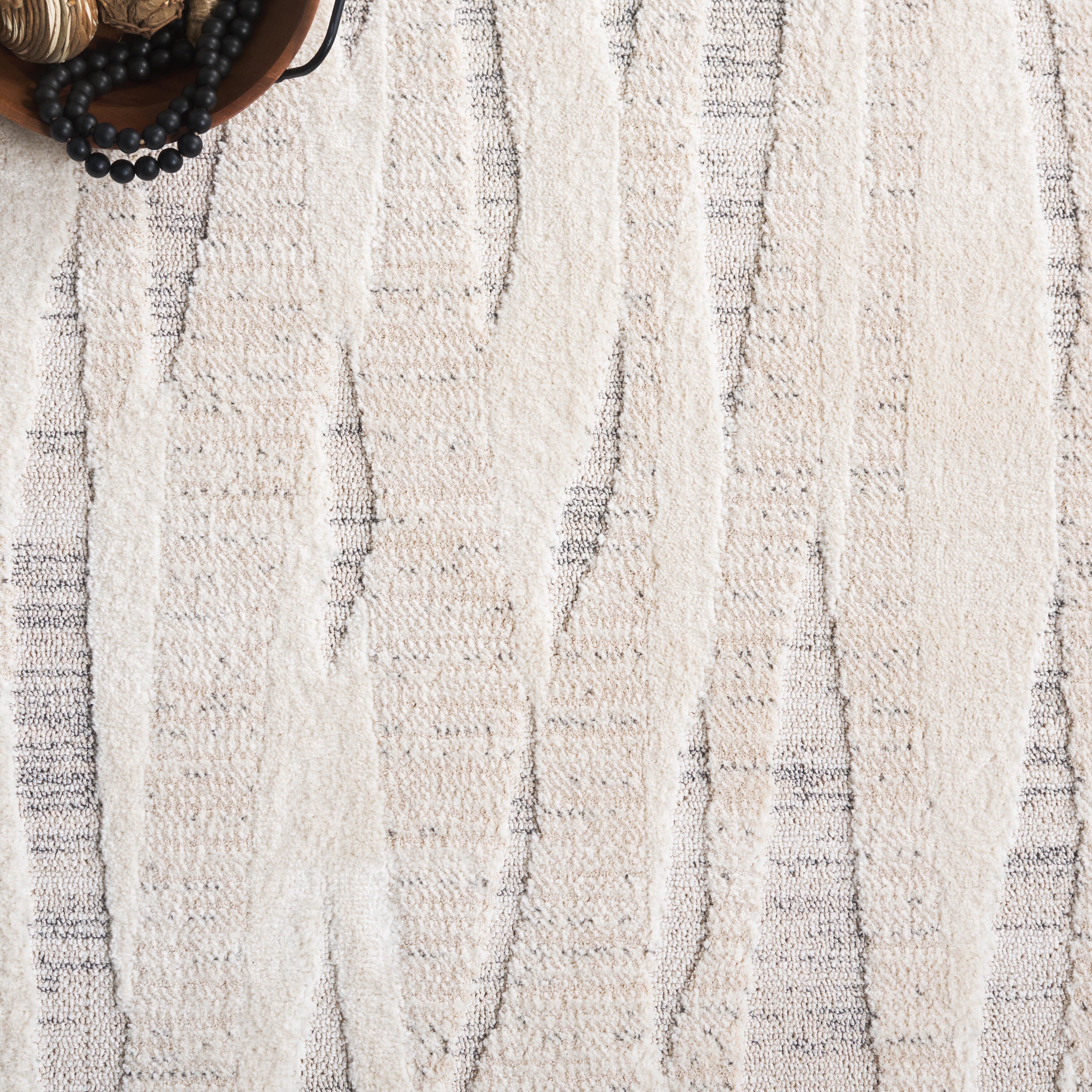 Safavieh Elmhurst 6' 7" x 6' 7" Square Area Rug, Ivory/Gray, large