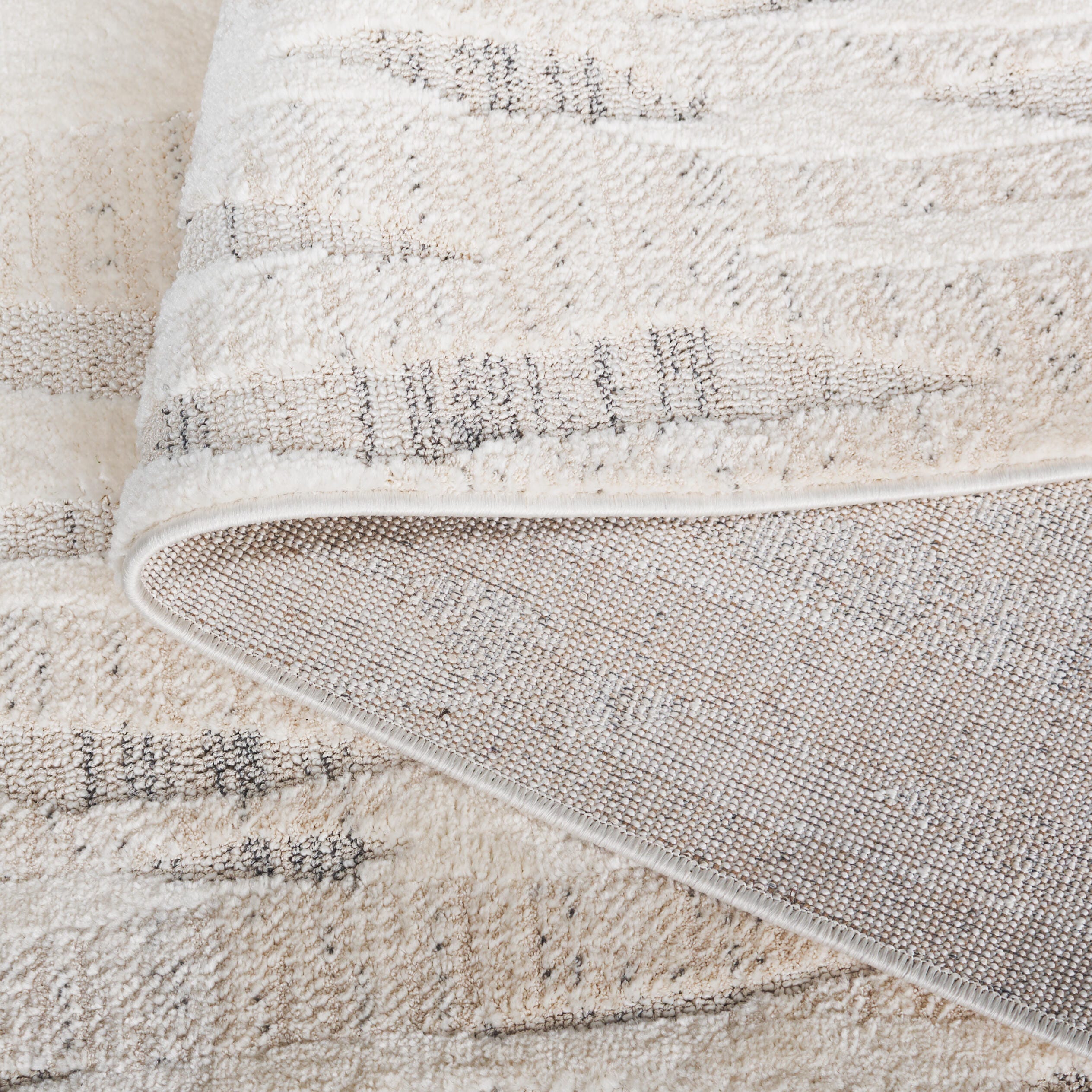 Safavieh Elmhurst 6' 7" x 6' 7" Square Area Rug, Ivory/Gray, large