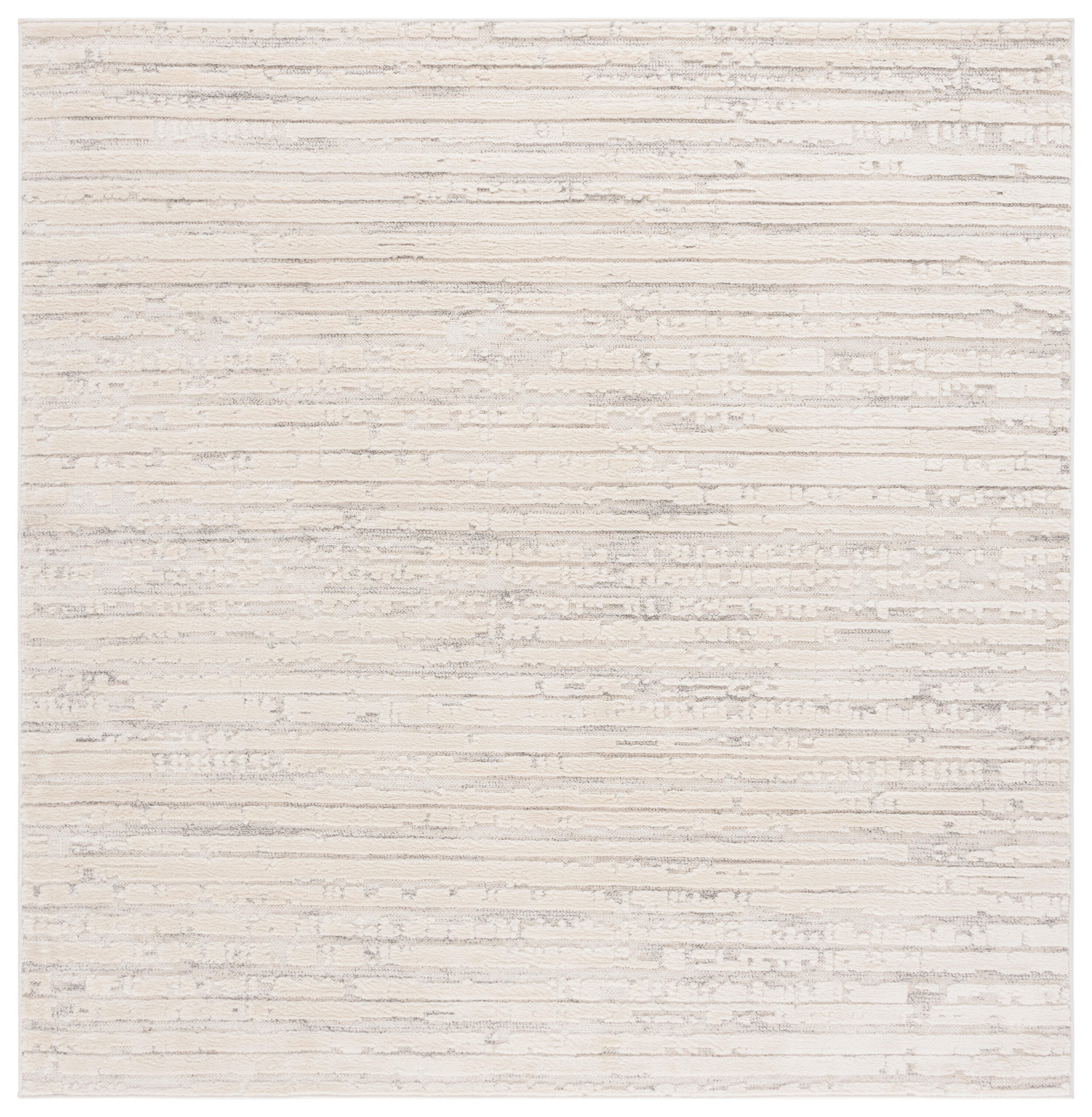 Safavieh Elmhurst 6' 7" x 6' 7" Square Area Rug, Ivory/Gray, large