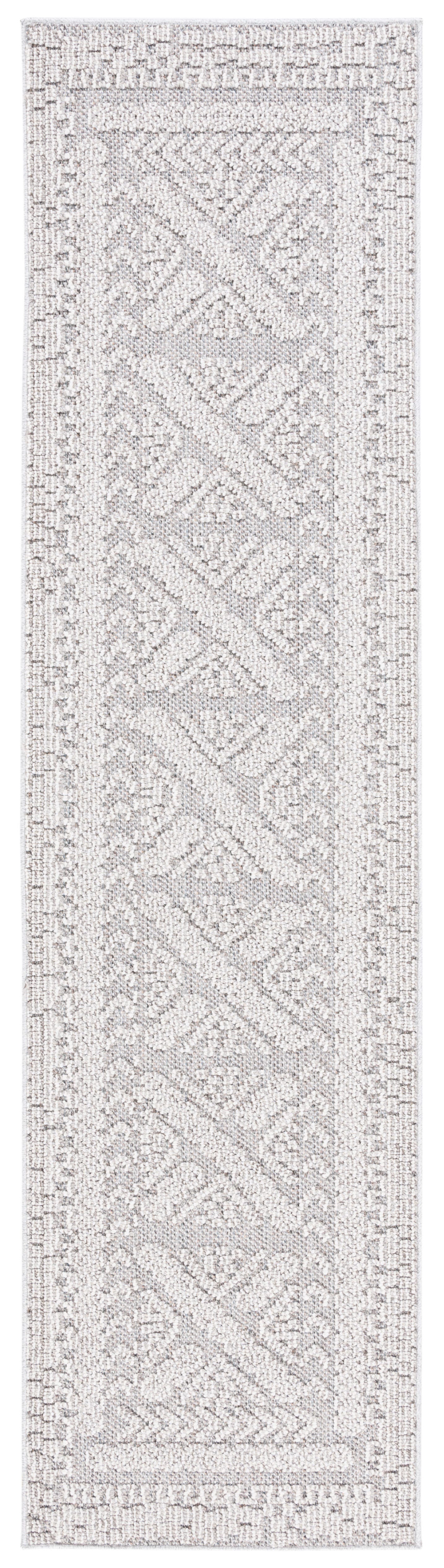 Safavieh Global 2' 2" x 8' Runner Rug, Gray/Ivory, large