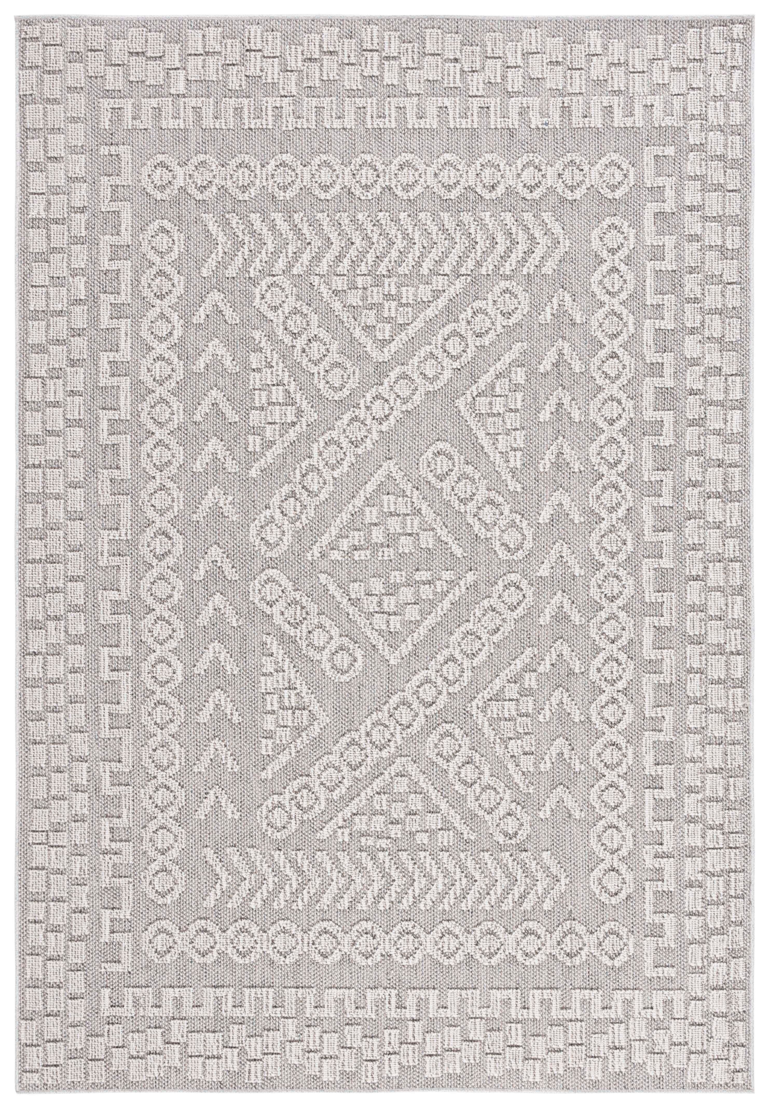 Safavieh Global 8' x 10' Area Rug, Gray/Ivory, large