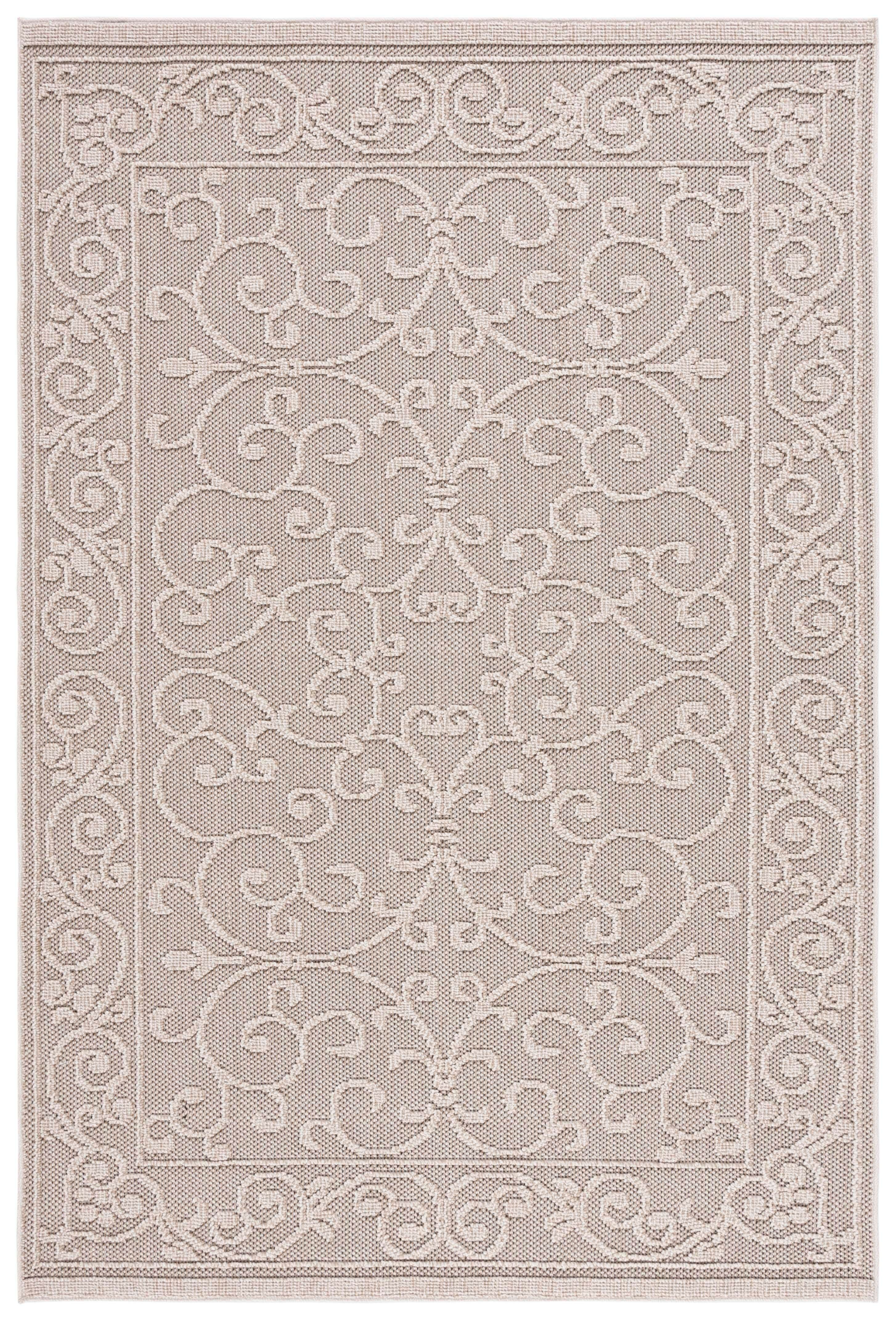Safavieh Global 4' x 6' Area Rug, Beige/Light Beige, large