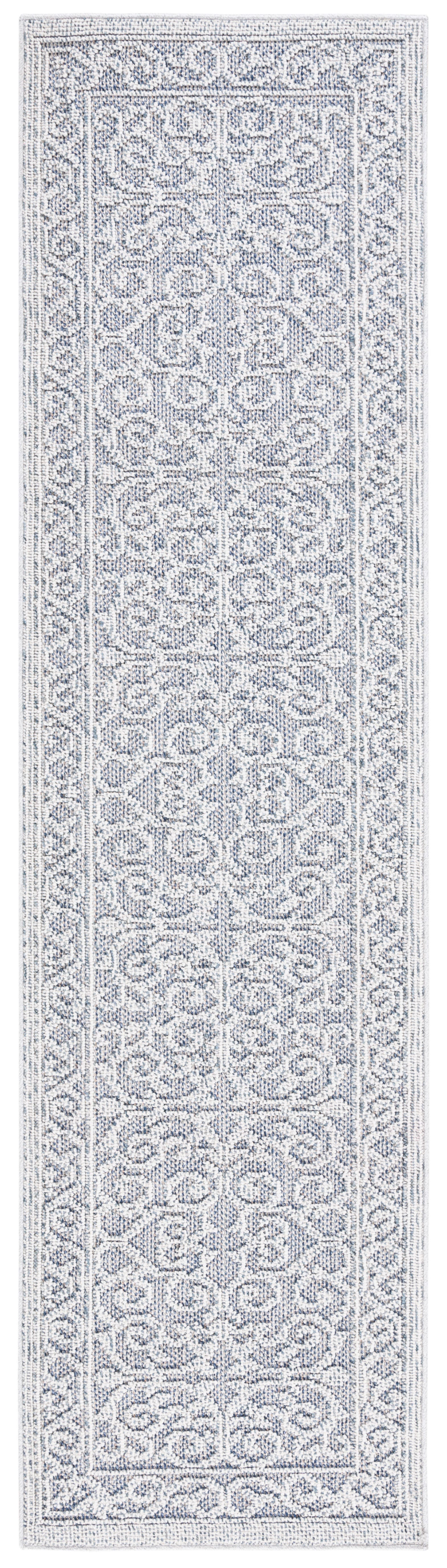 Safavieh Global 2' 2" x 8' Runner Rug, Blue/Gray, large