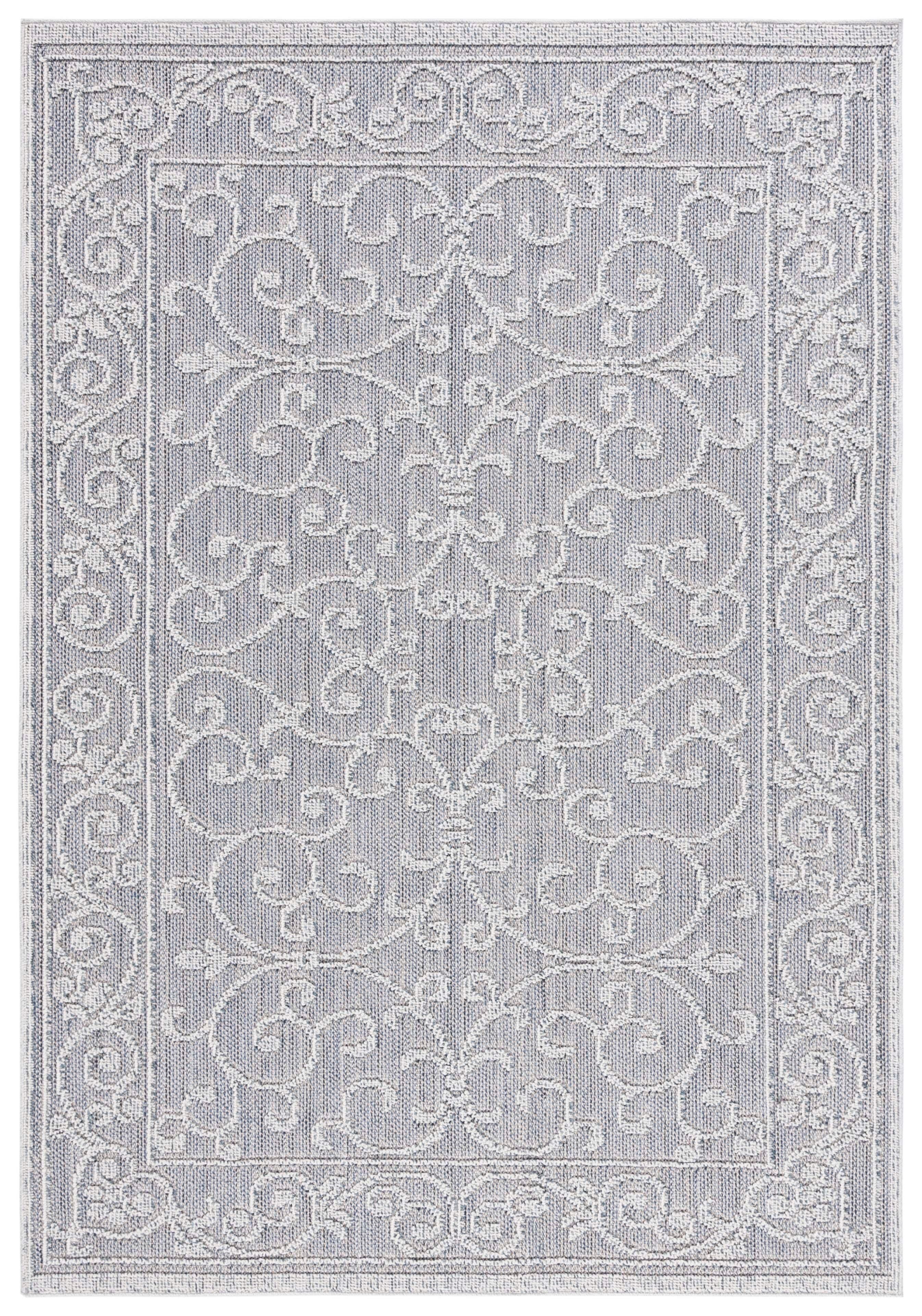 Safavieh Global 4' x 6' Area Rug, Blue/Gray, large
