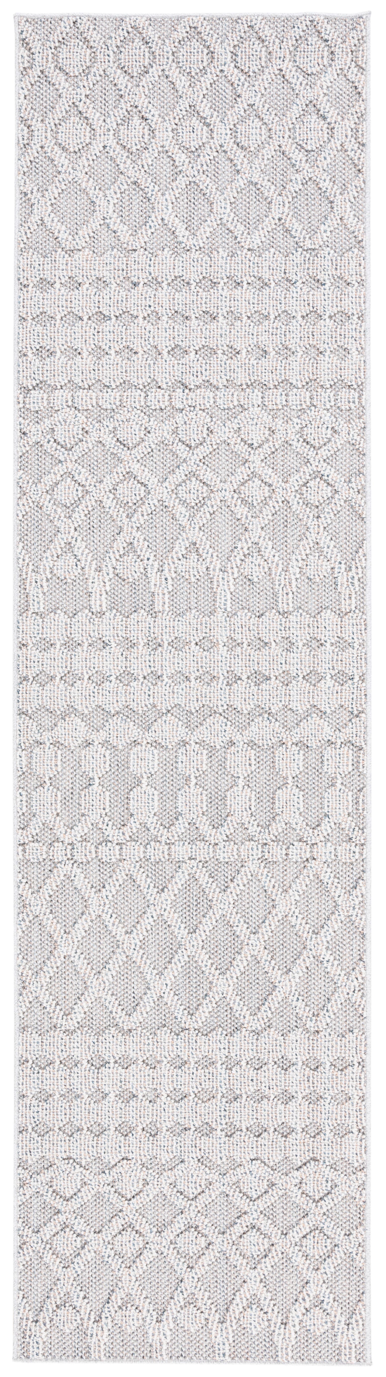 Safavieh Global 2' 2" x 8' Runner Rug, Gray/Ivory, large