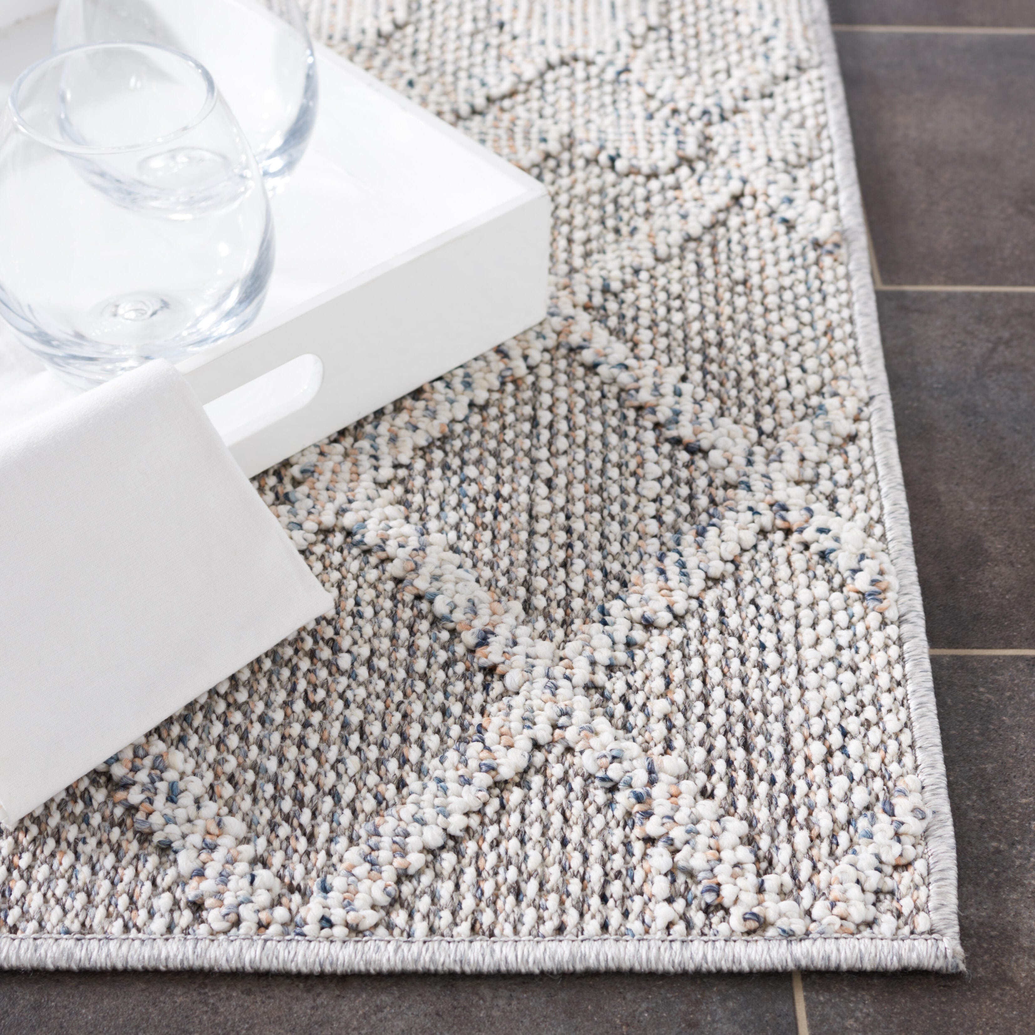 Safavieh Global 8' x 10' Area Rug, Gray/Ivory, large
