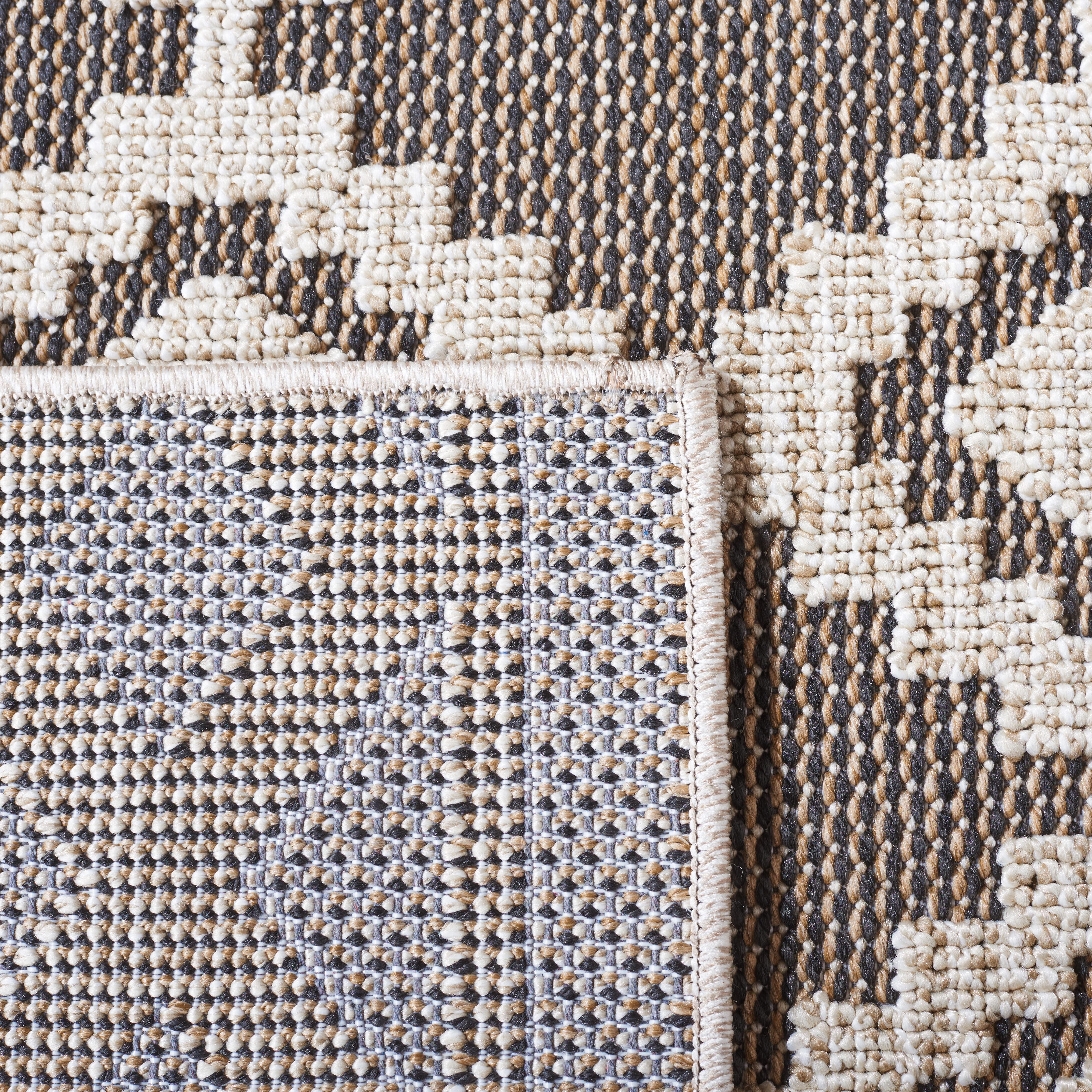 Safavieh Global 4' x 6' Area Rug, Beige/Dark Beige, large