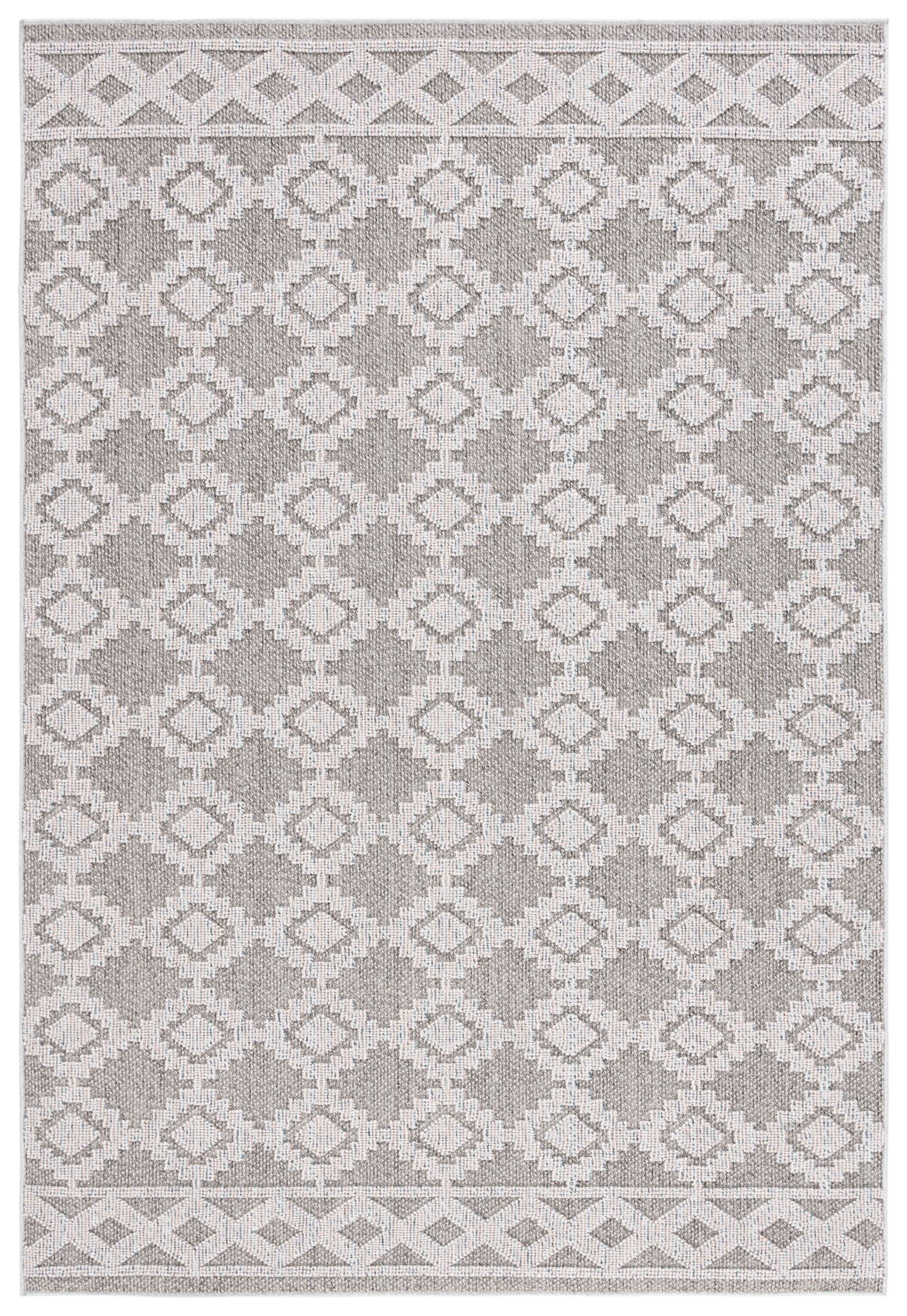 Safavieh Global 4' x 6' Area Rug, Gray/Ivory, large