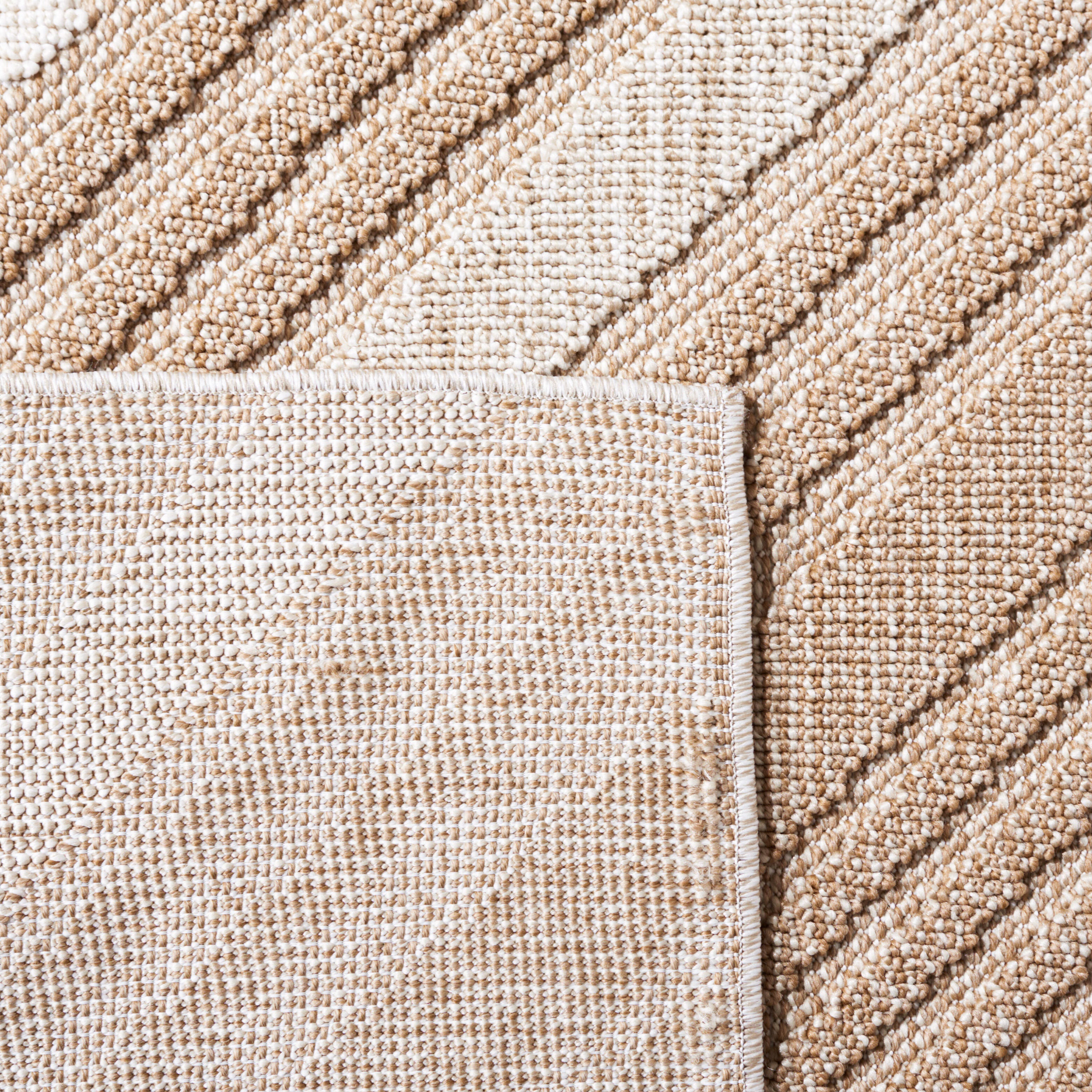 Safavieh Global 8' x 8' Square Area Rug, Beige/Light Beige, large
