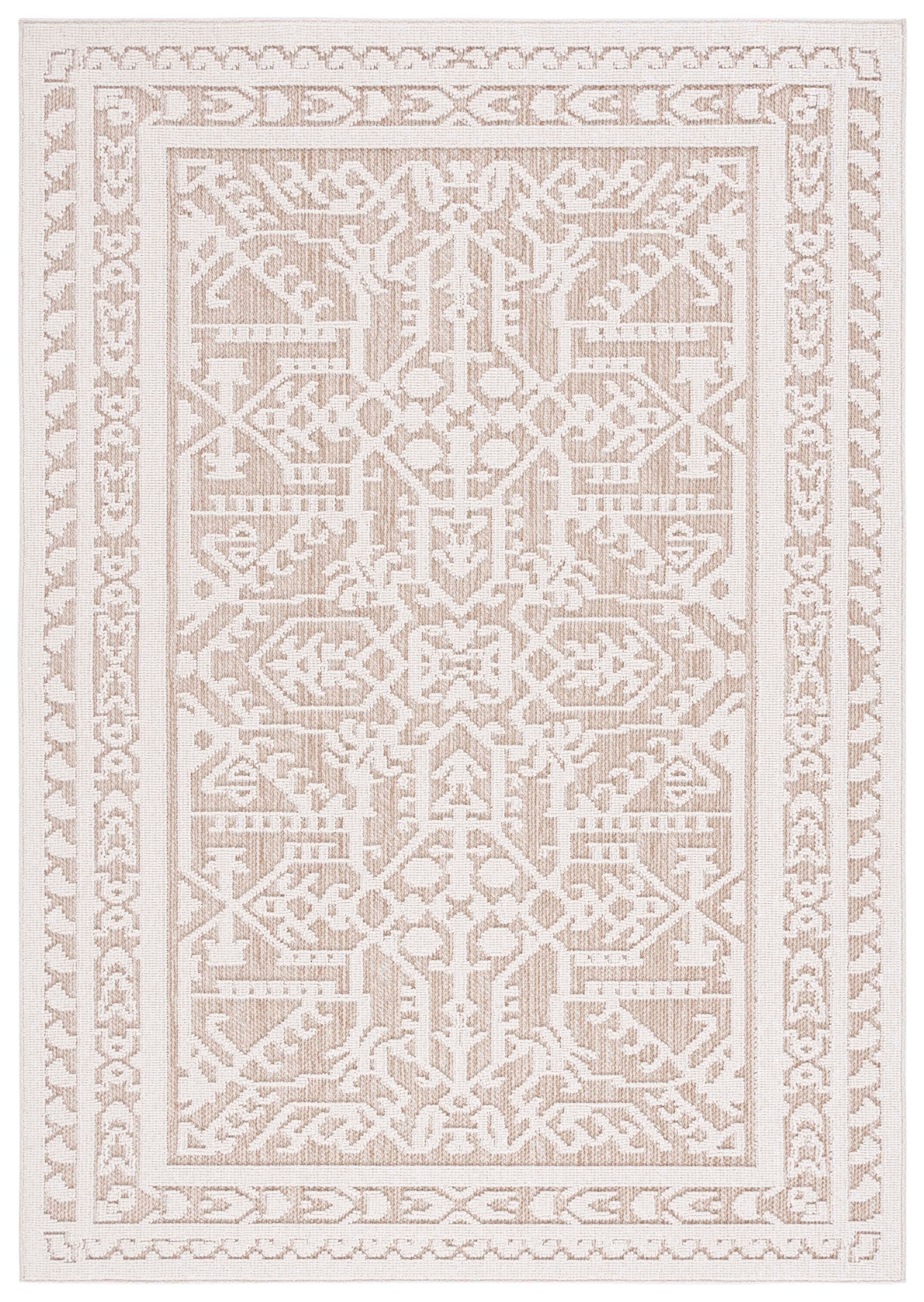 Safavieh Global 5' 3" x 7' 6" Area Rug, Beige/Light Beige, large