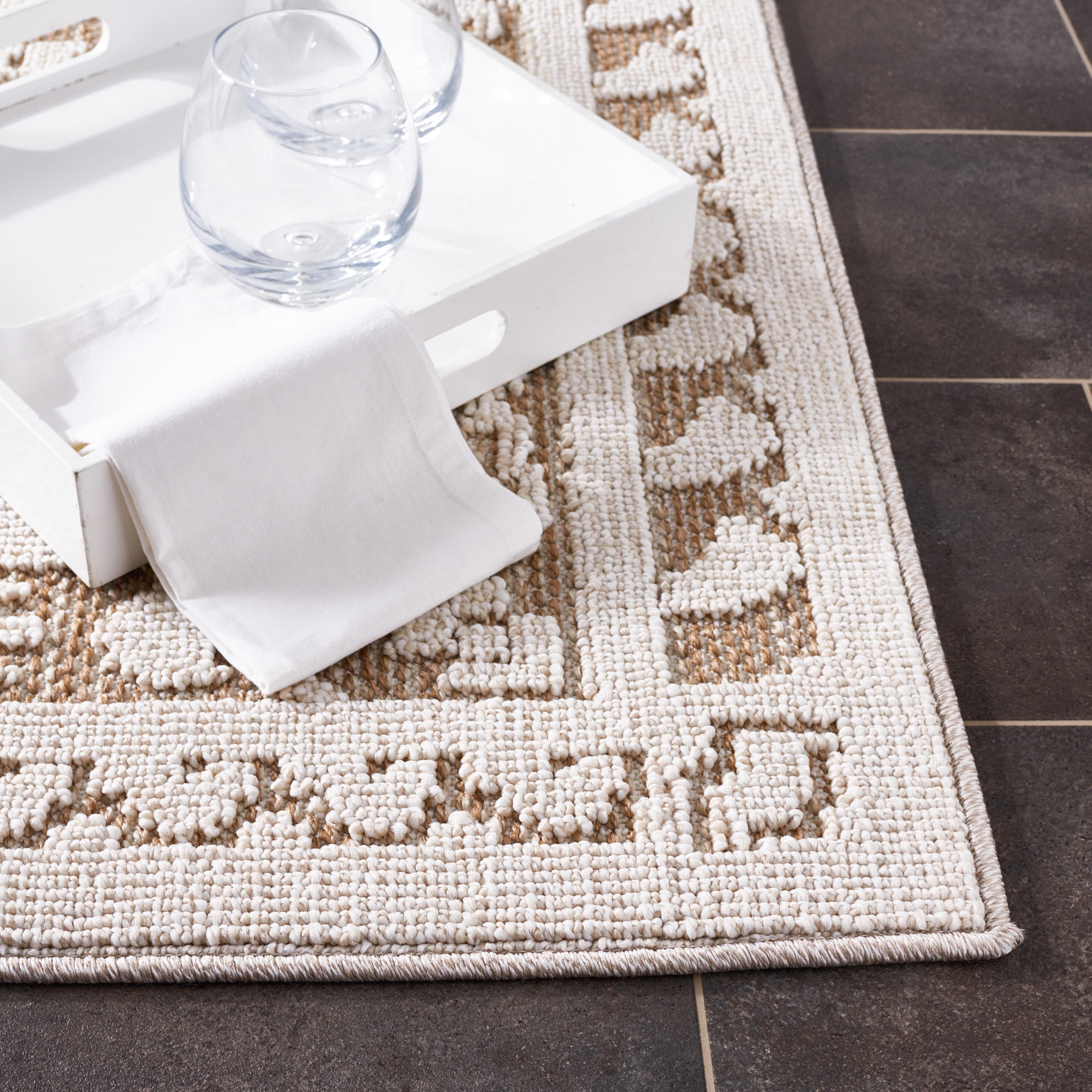 Safavieh Global 9' x 12' Area Rug, Beige/Light Beige, large