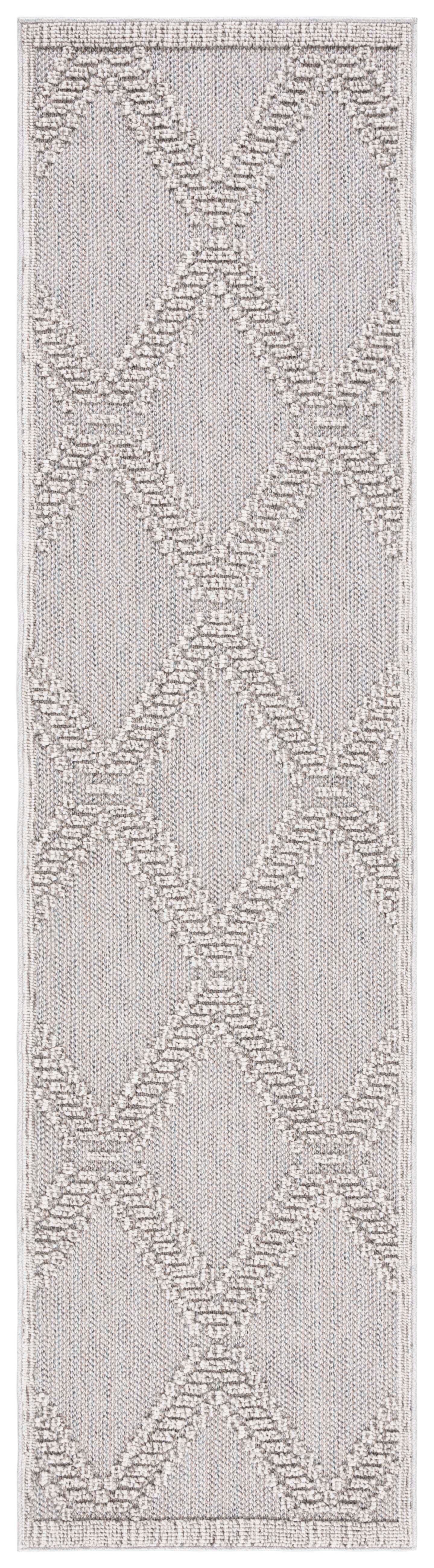 Safavieh Global 2' 2" x 8' Runner Rug, Gray/Light Gray, large