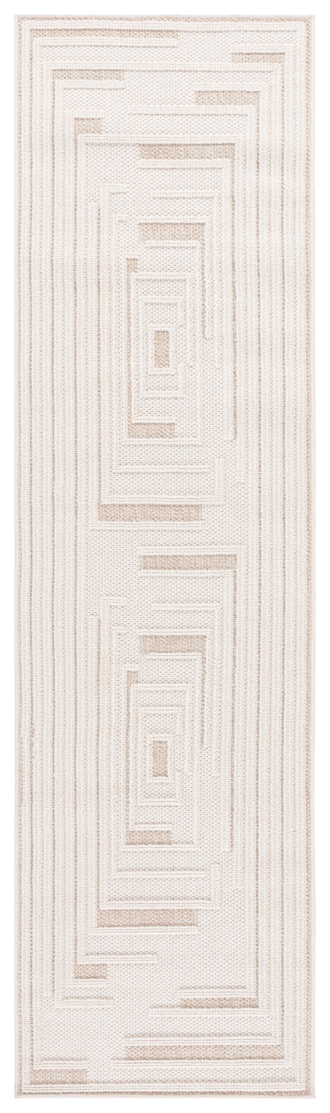 Safavieh Global 2' 2" x 8' Runner Rug, Light Beige/Beige, large