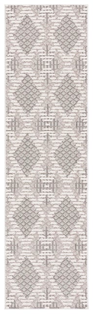 Safavieh Global 2' 2" x 8' Runner Rug, Gray/Ivory