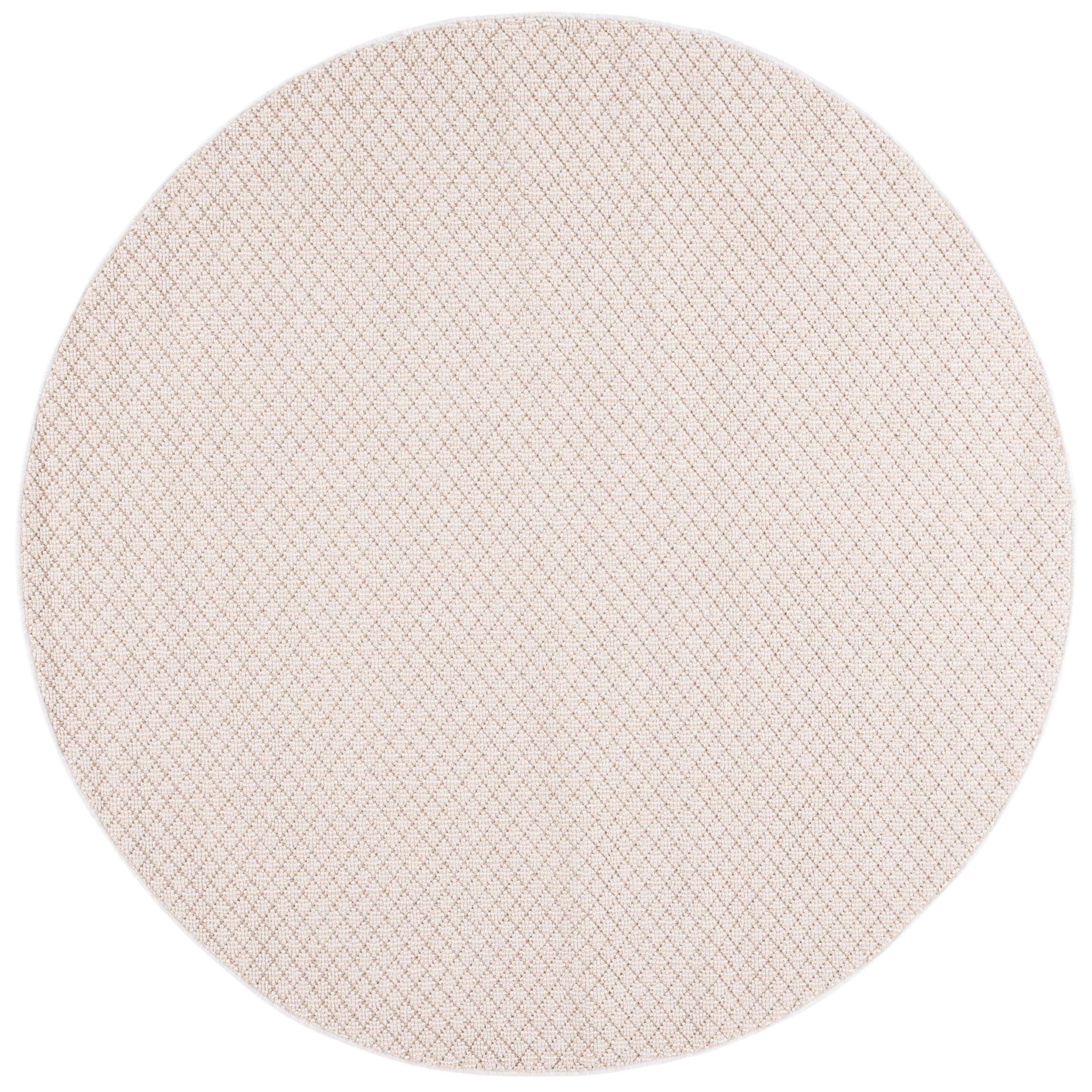 Safavieh Global 6' 7" x 6' 7" Round Area Rug, Ivory/Beige, large