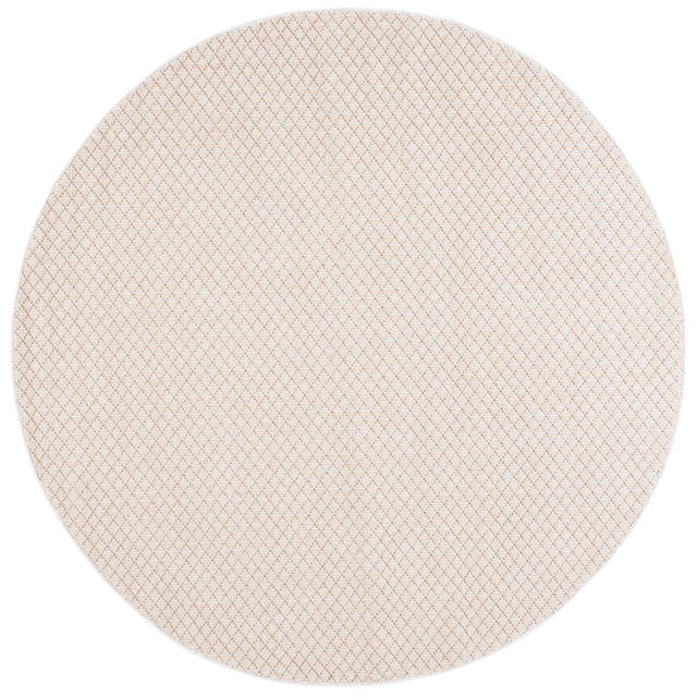 Safavieh Global 6' 7" x 6' 7" Round Area Rug, Ivory/Beige