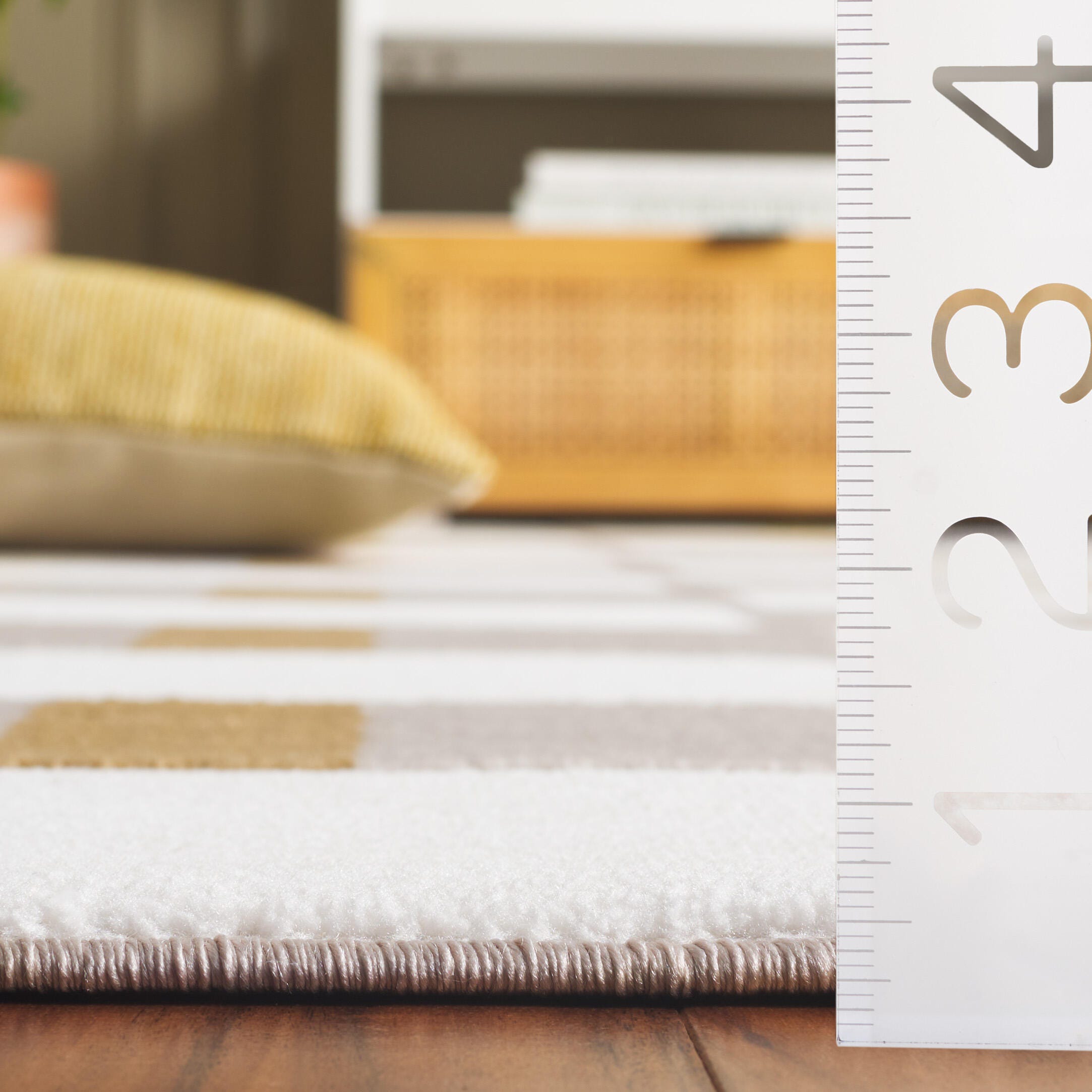 Safavieh Groove 4' x 6' Area Rug, Ivory/Gold, large