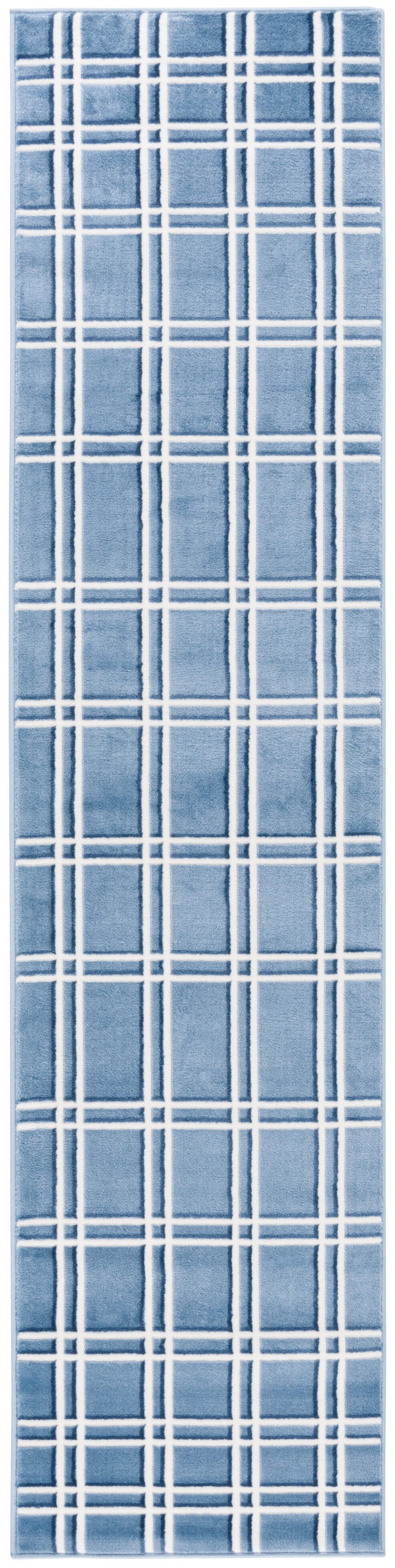 Safavieh Groove 2' 3" x 8' Runner Rug, Blue/Ivory, large