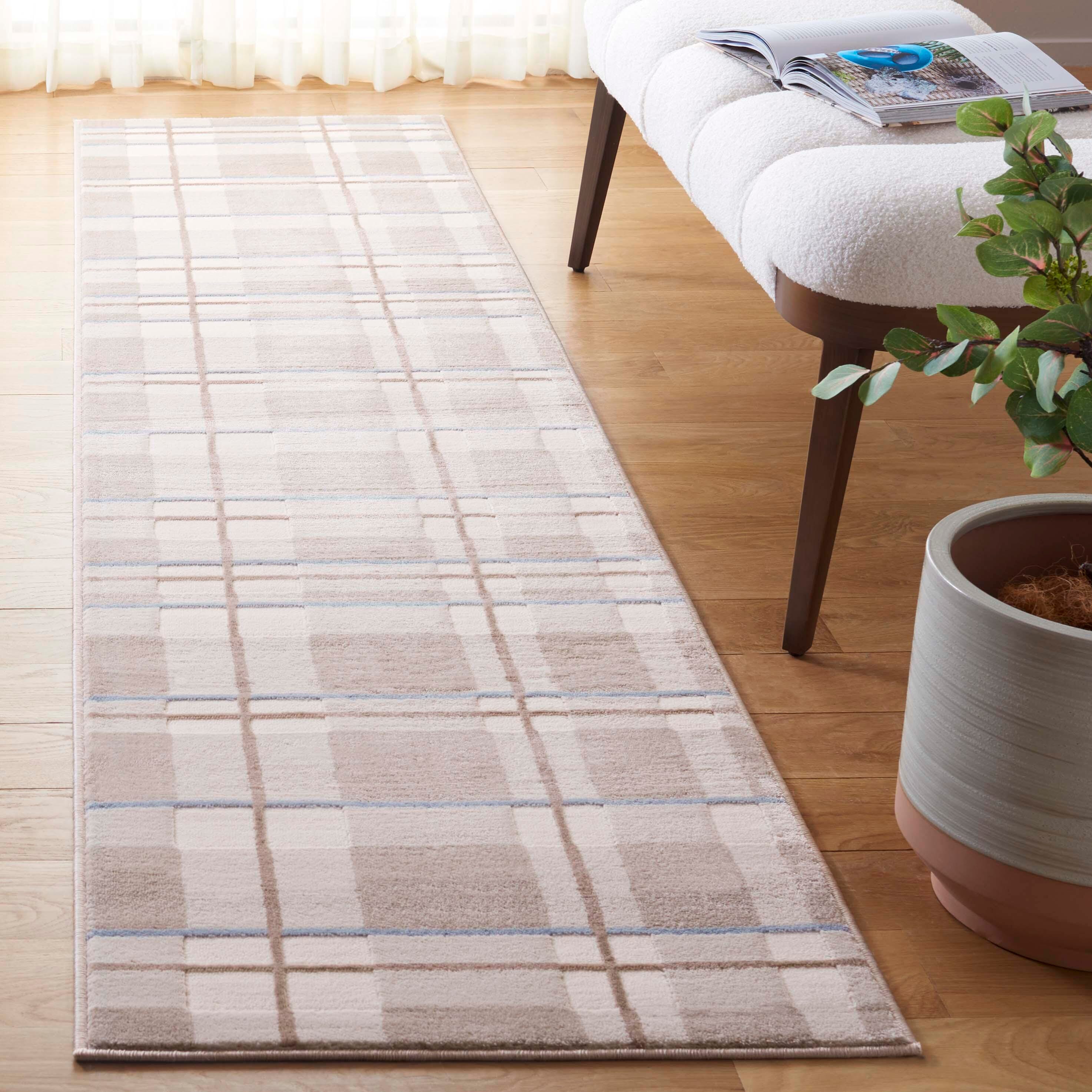 Safavieh Groove 2' 3" x 8' Runner Rug, Beige/Light Blue, large