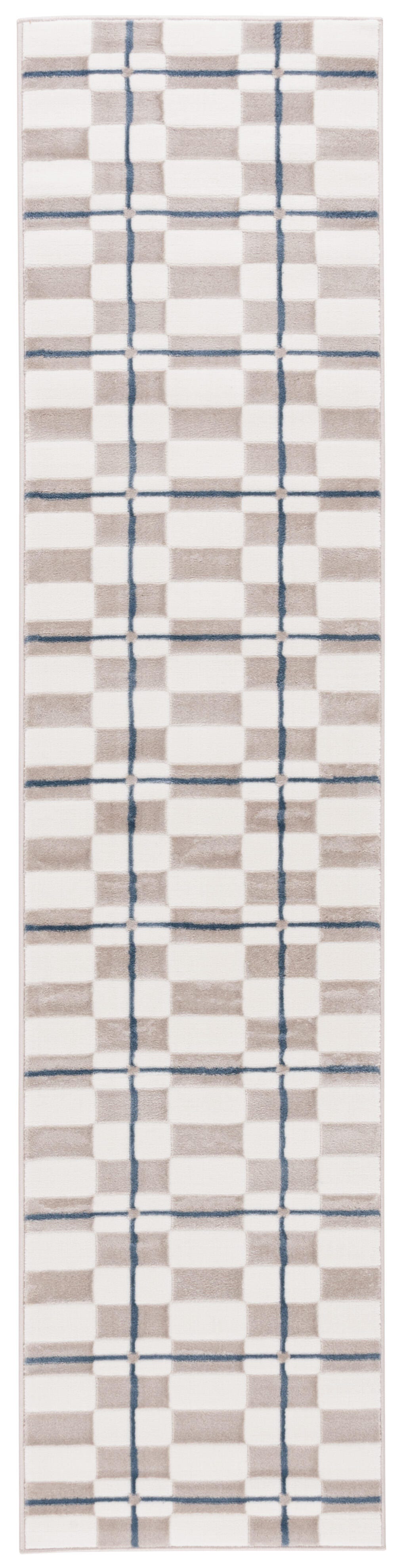 Safavieh Groove 2' 3" x 8' Runner Rug, Ivory/Blue, large
