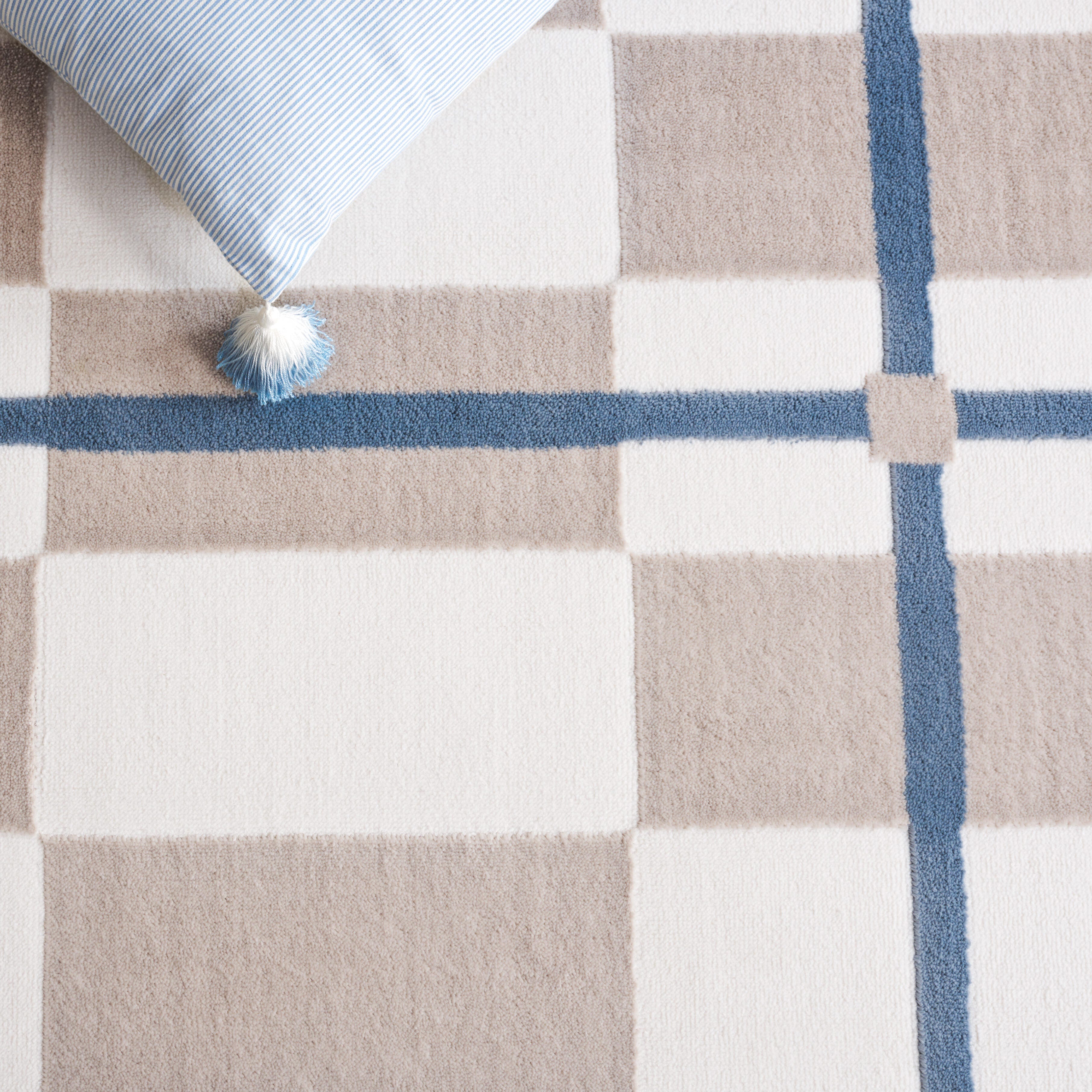 Safavieh Groove 2' 3" x 8' Runner Rug, Ivory/Blue, large