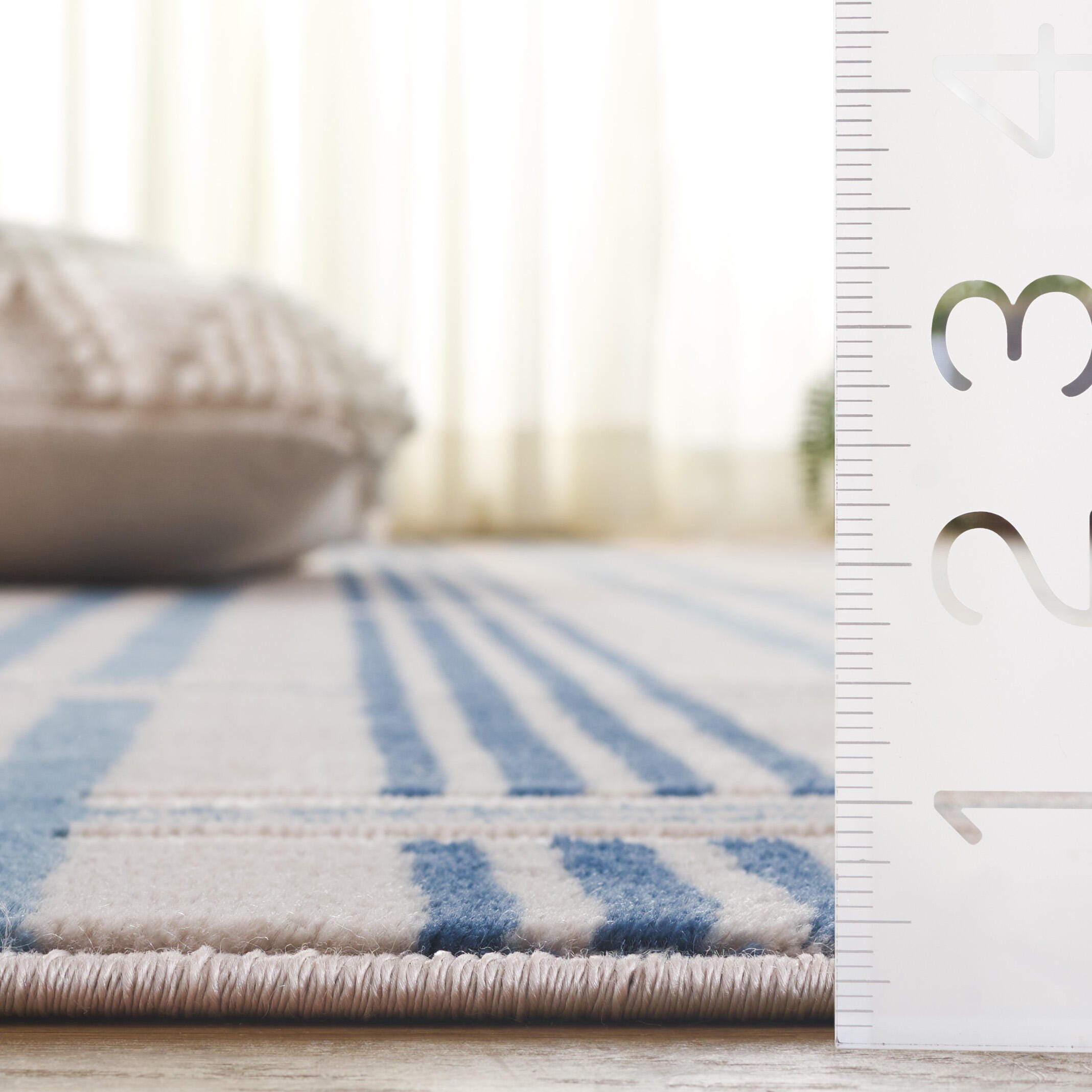 Safavieh Groove 2' 3" x 8' Runner Rug, Beige/Blue, large
