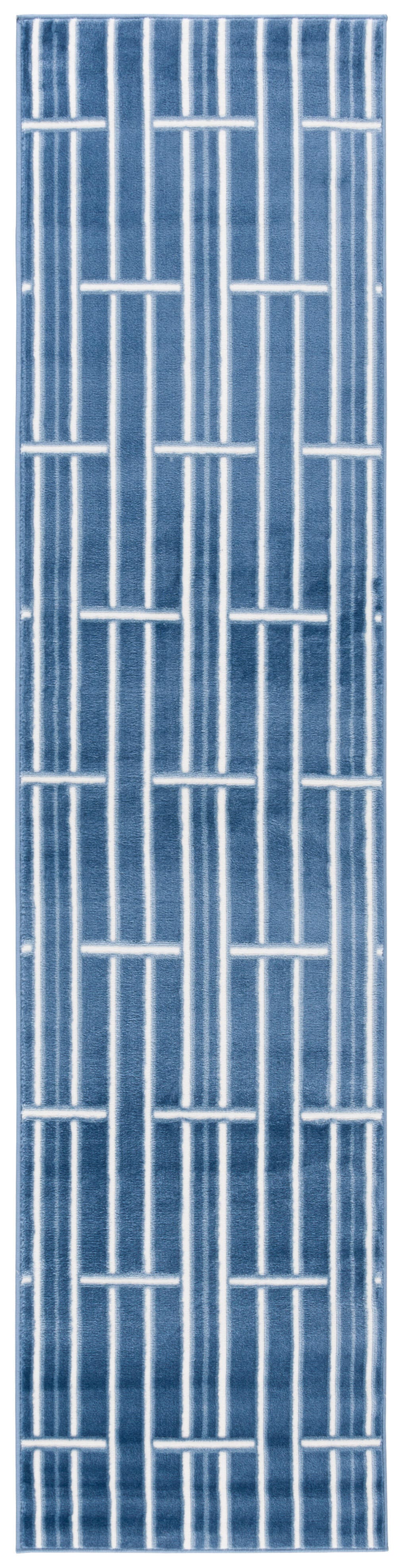 Safavieh Groove 2' 3" x 8' Runner Rug, Blue/Ivory, large