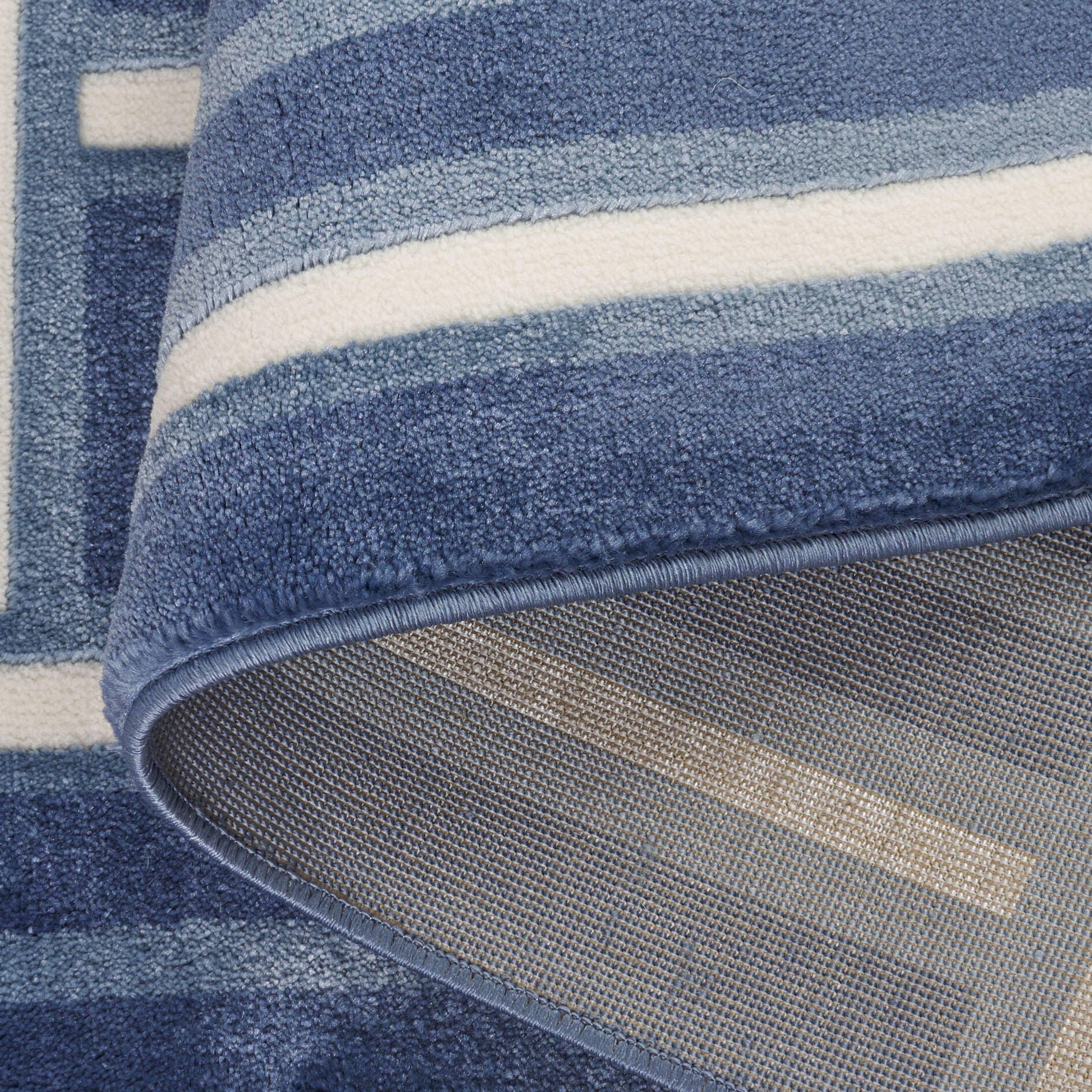 Safavieh Groove 4' x 6' Area Rug, Blue/Ivory, large
