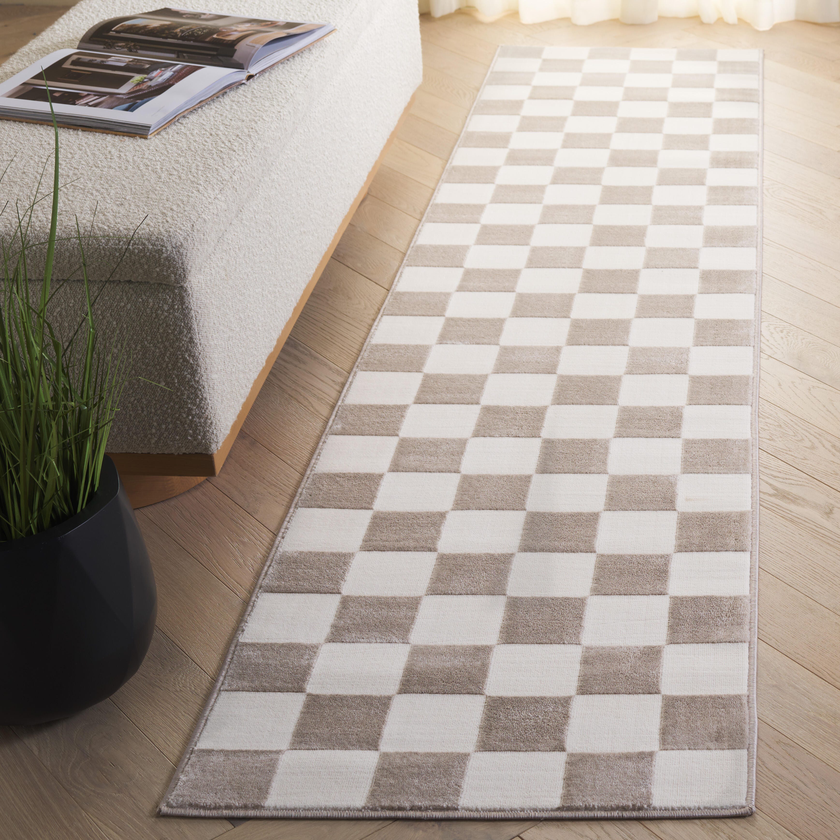 Safavieh Groove 2' 3" x 8' Runner Rug, Ivory/Beige, rollover