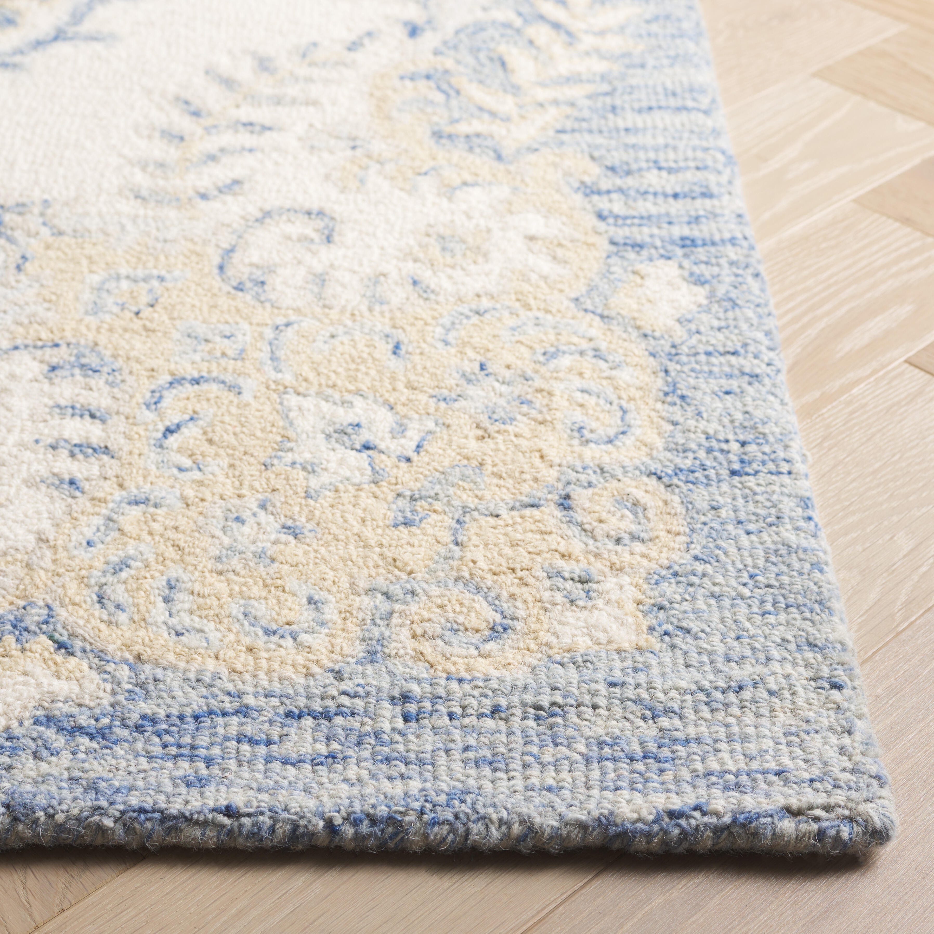 Safavieh Ebony 6' x 9' Area Rug, Blue/Ivory, large
