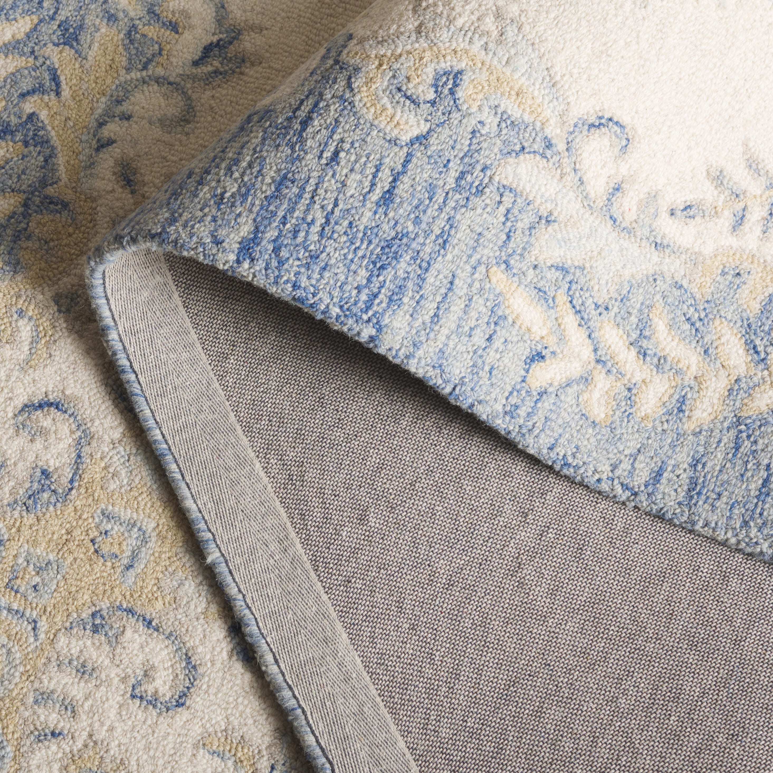 Safavieh Ebony 3' x 5' Area Rug, Blue/Ivory, large