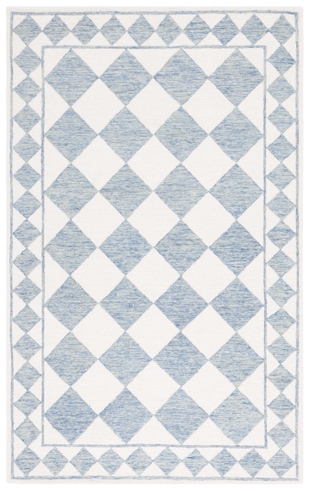 Safavieh Ebony 4' x 6' Area Rug, Blue/Ivory, large