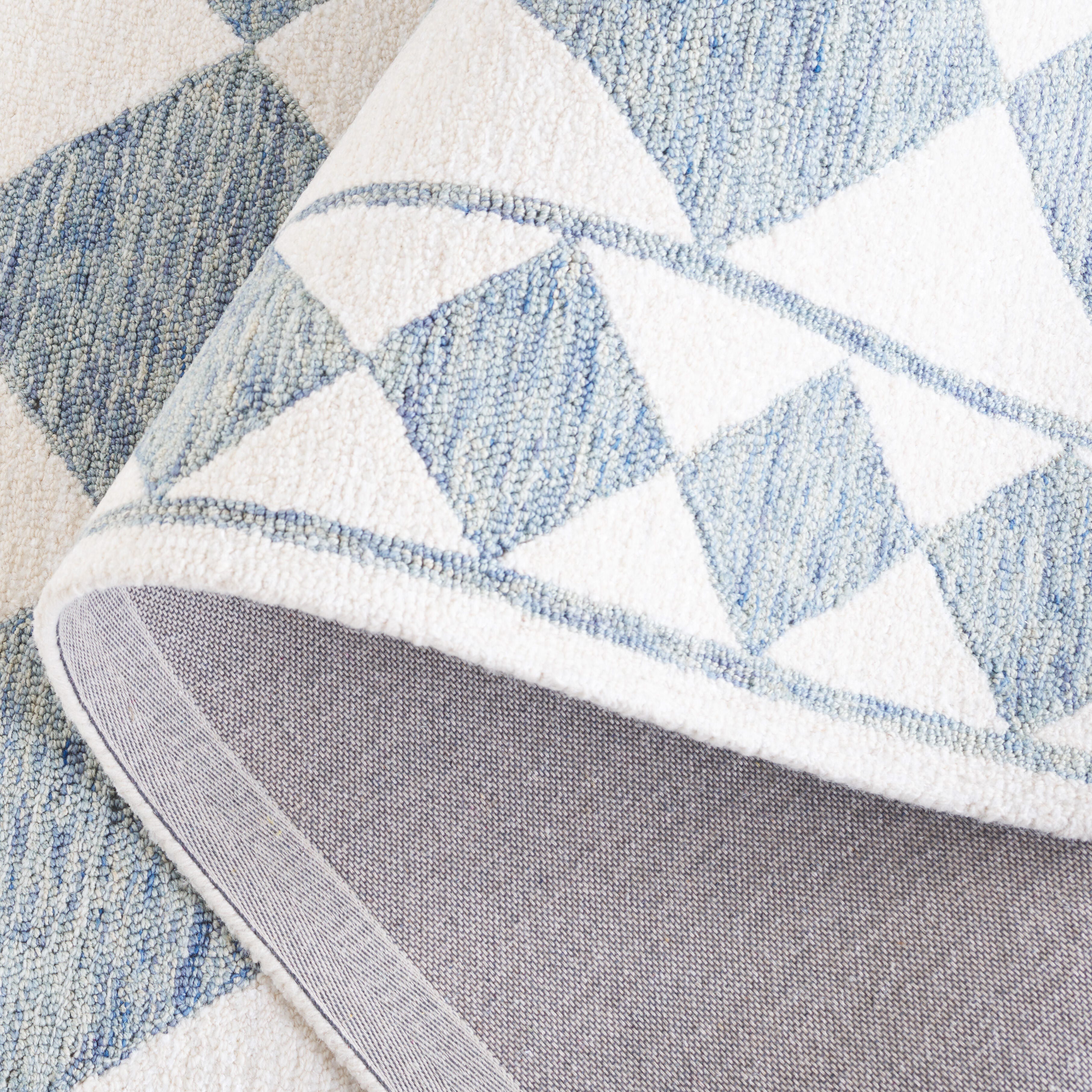 Safavieh Ebony 2' 3" x 9' Runner Rug, Blue/Ivory, large