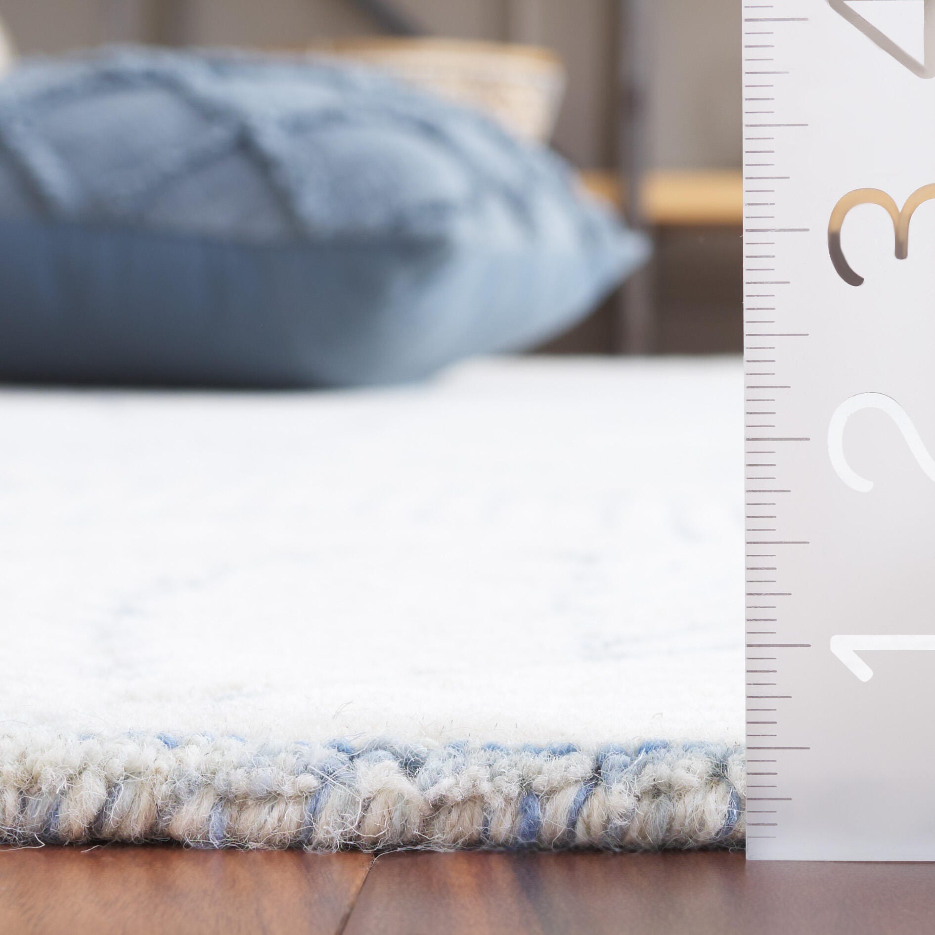 Safavieh Ebony 3' x 5' Area Rug, Blue/Ivory, large