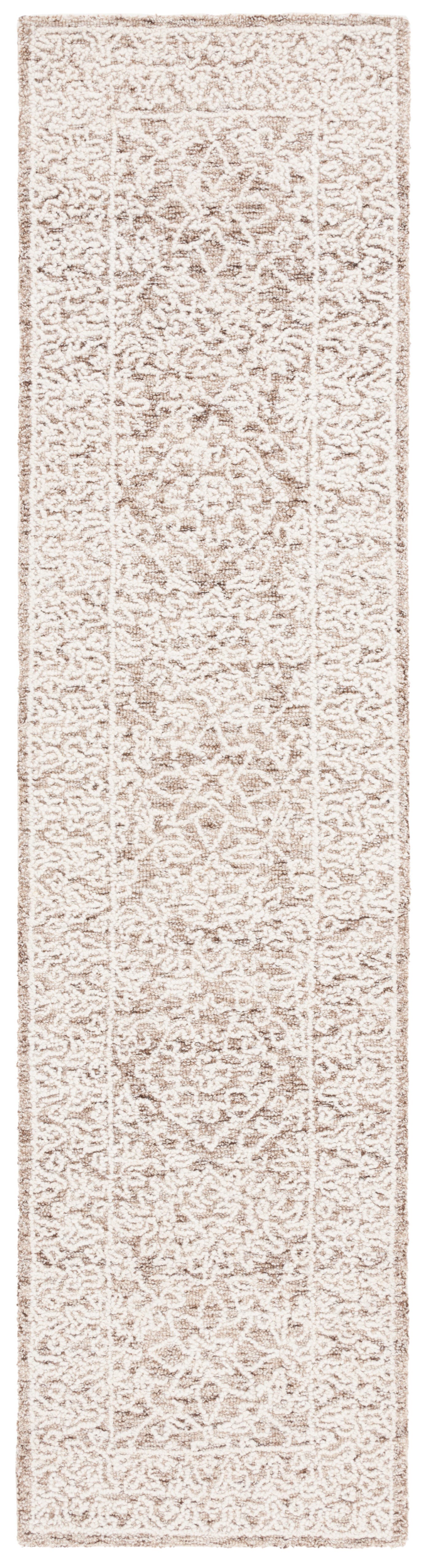 Safavieh Ebony 2' 3" x 9' Runner Rug, Brown/Ivory, large
