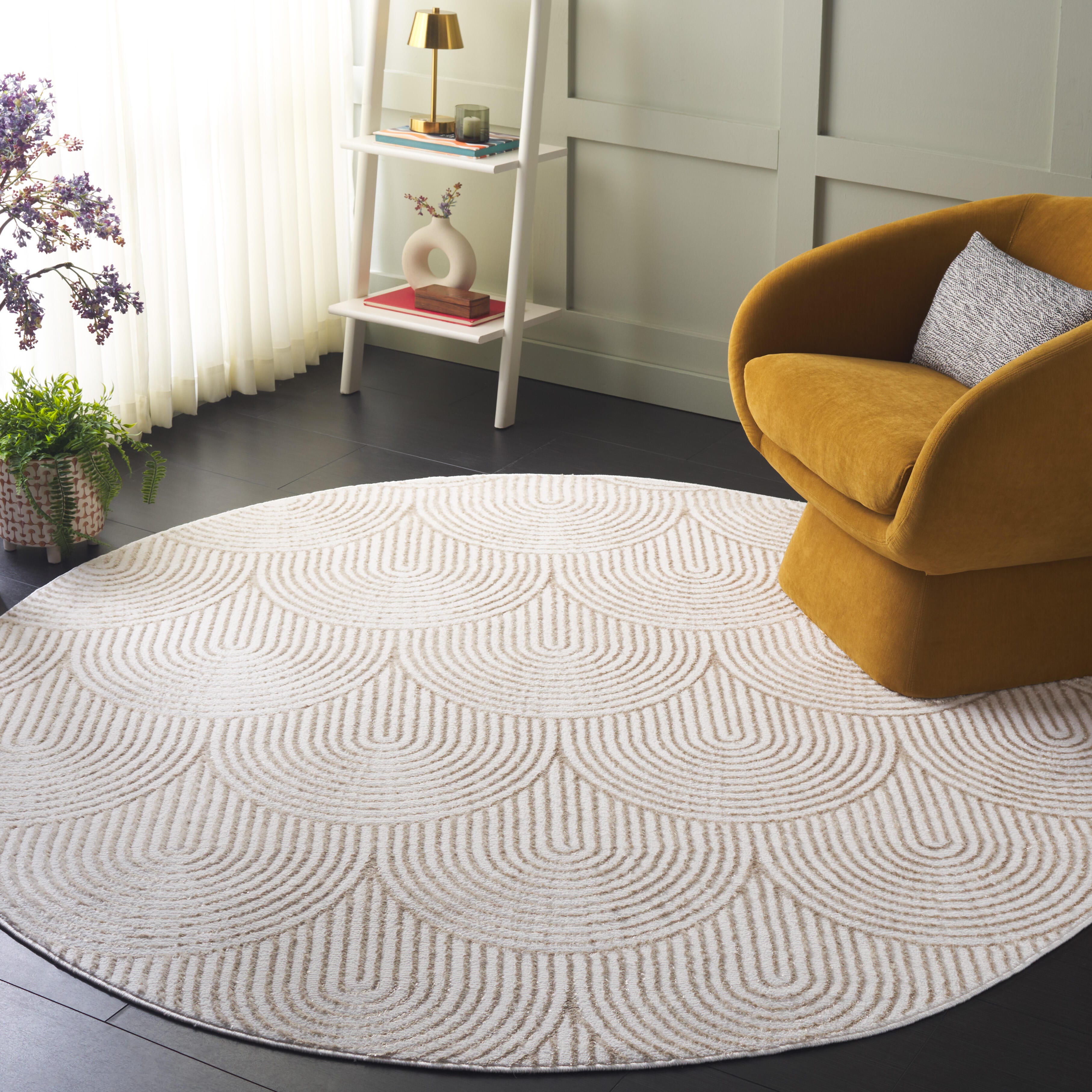 Safavieh Maya 6' x 9' Area Rug, Ivory/Beige, rollover